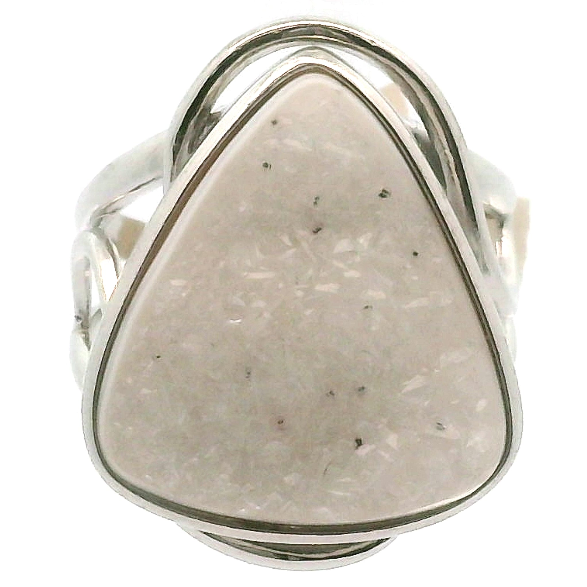 Druzy Quartz Cuff Ring .925 Silver for Healing, Intention Setting and Manifesting your Desires
