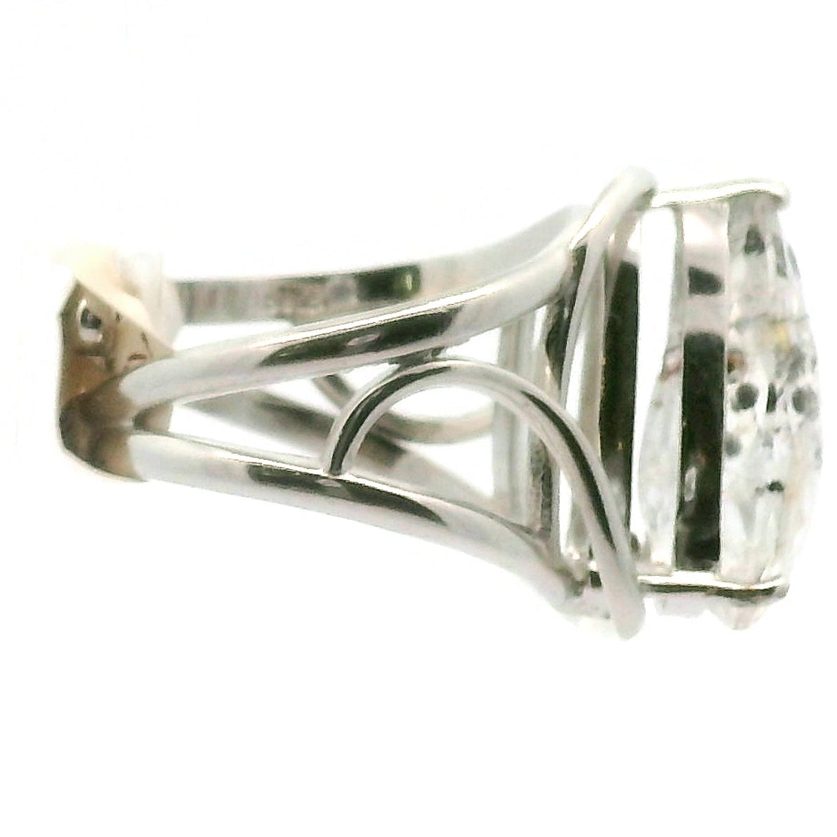 Rutile Biotite Mica in Quartz Adjustable Cuff Ring.925 Silver for Clarity, Energy and Organization