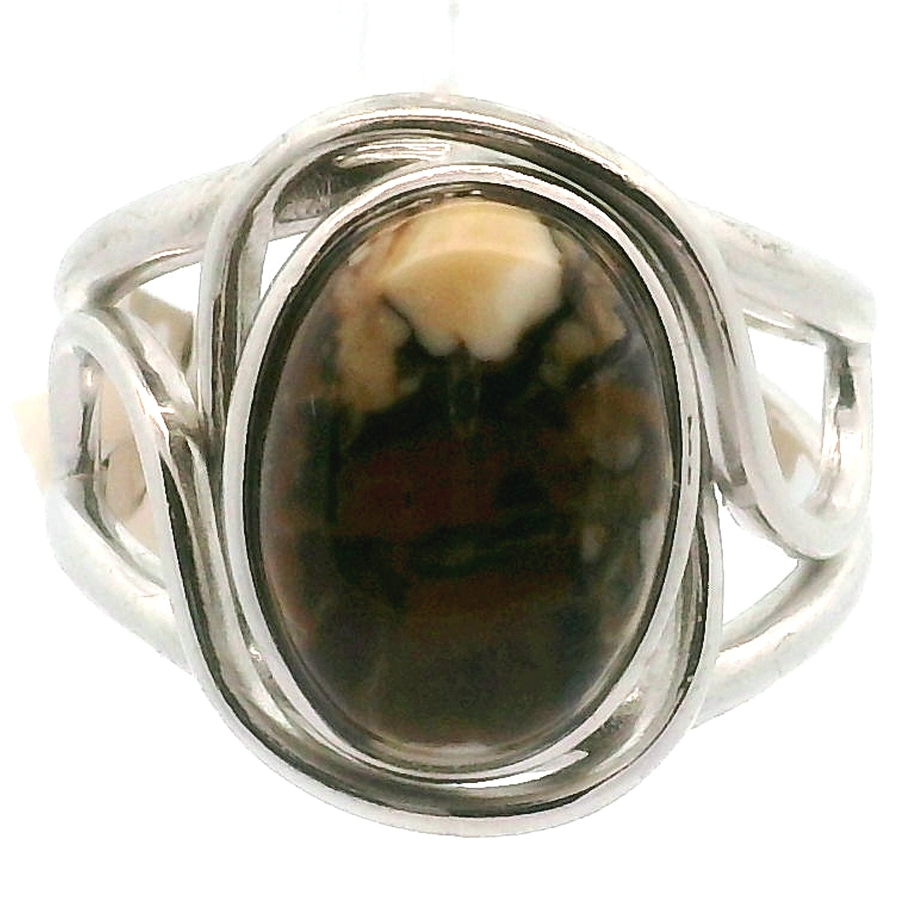 Wild Horse Cuff Ring .925 Silver for Grounding, Peace and Protection