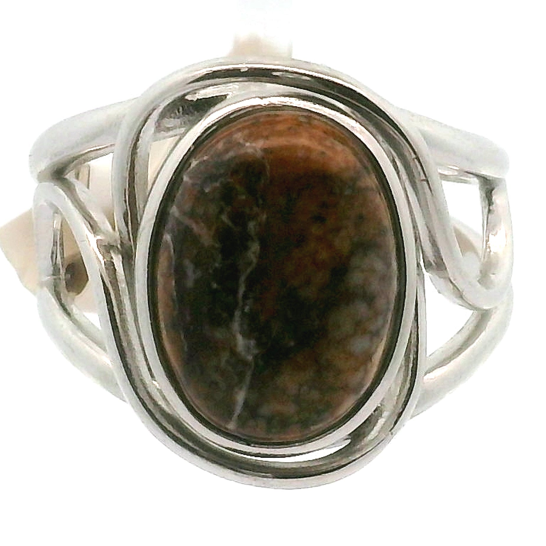 Wild Horse Cuff Ring .925 Silver for Grounding, Peace and Protection