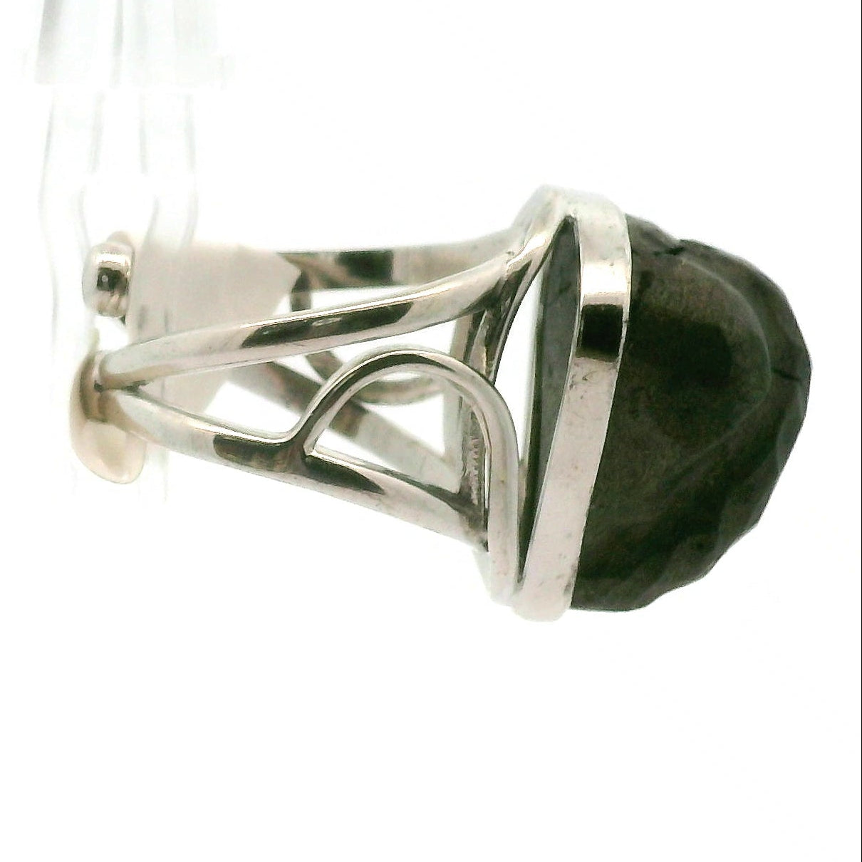 Alienite Star Being Cuff Ring 925 Silver