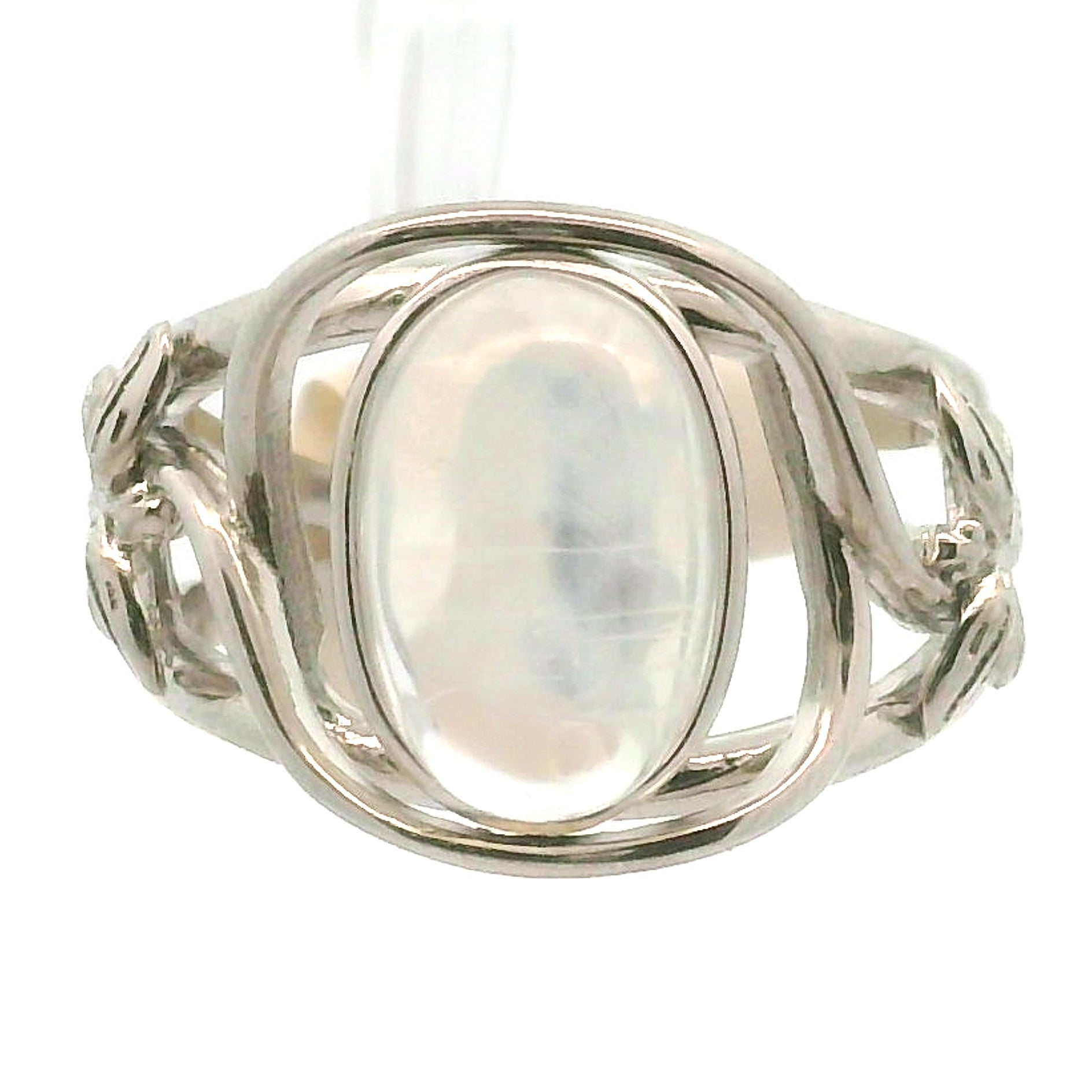 Dragonfly Cuff Ring .925 Silver for Empowerment, Grounding and Protection
