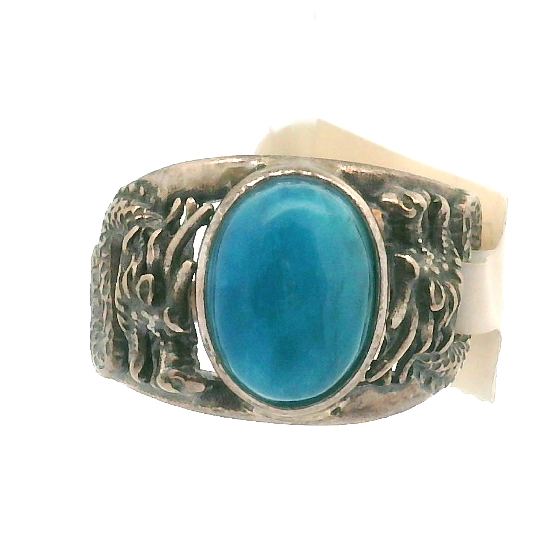 Dragon Cuff Ring 925 Silver for Courage, Protection and Personal Power