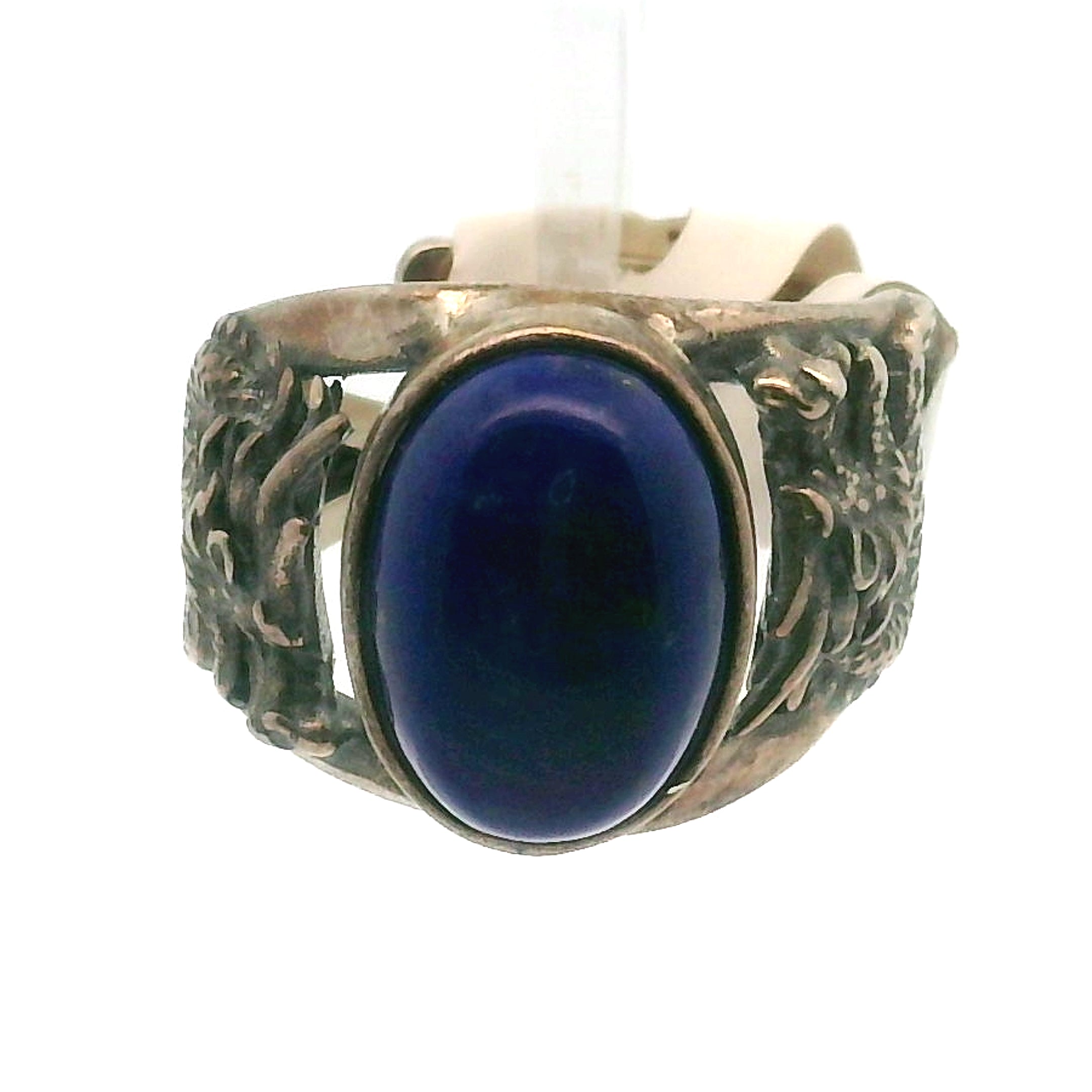 Dragon Cuff Ring 925 Silver for Courage, Protection and Personal Power