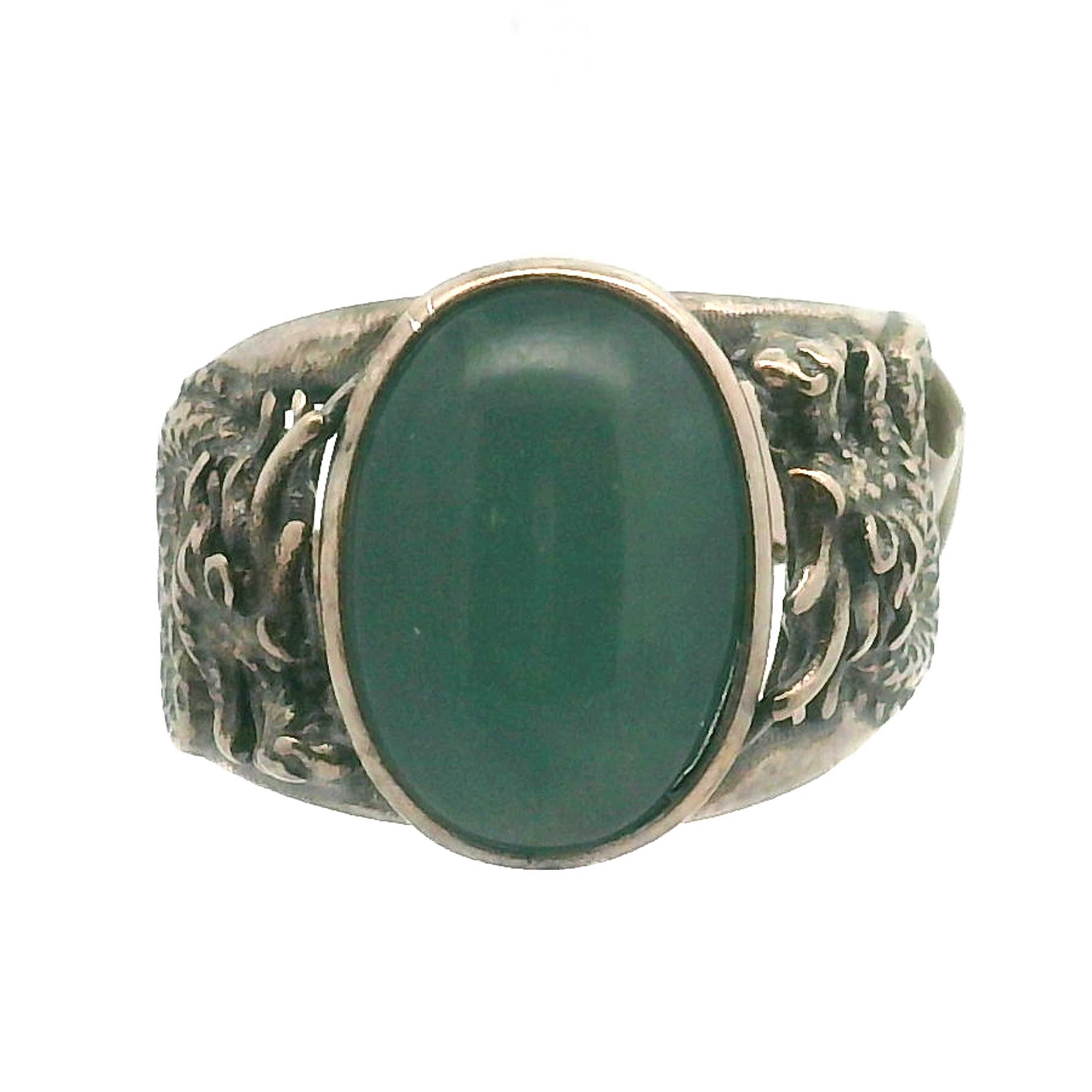 Dragon Cuff Ring 925 Silver for Courage, Protection and Personal Power