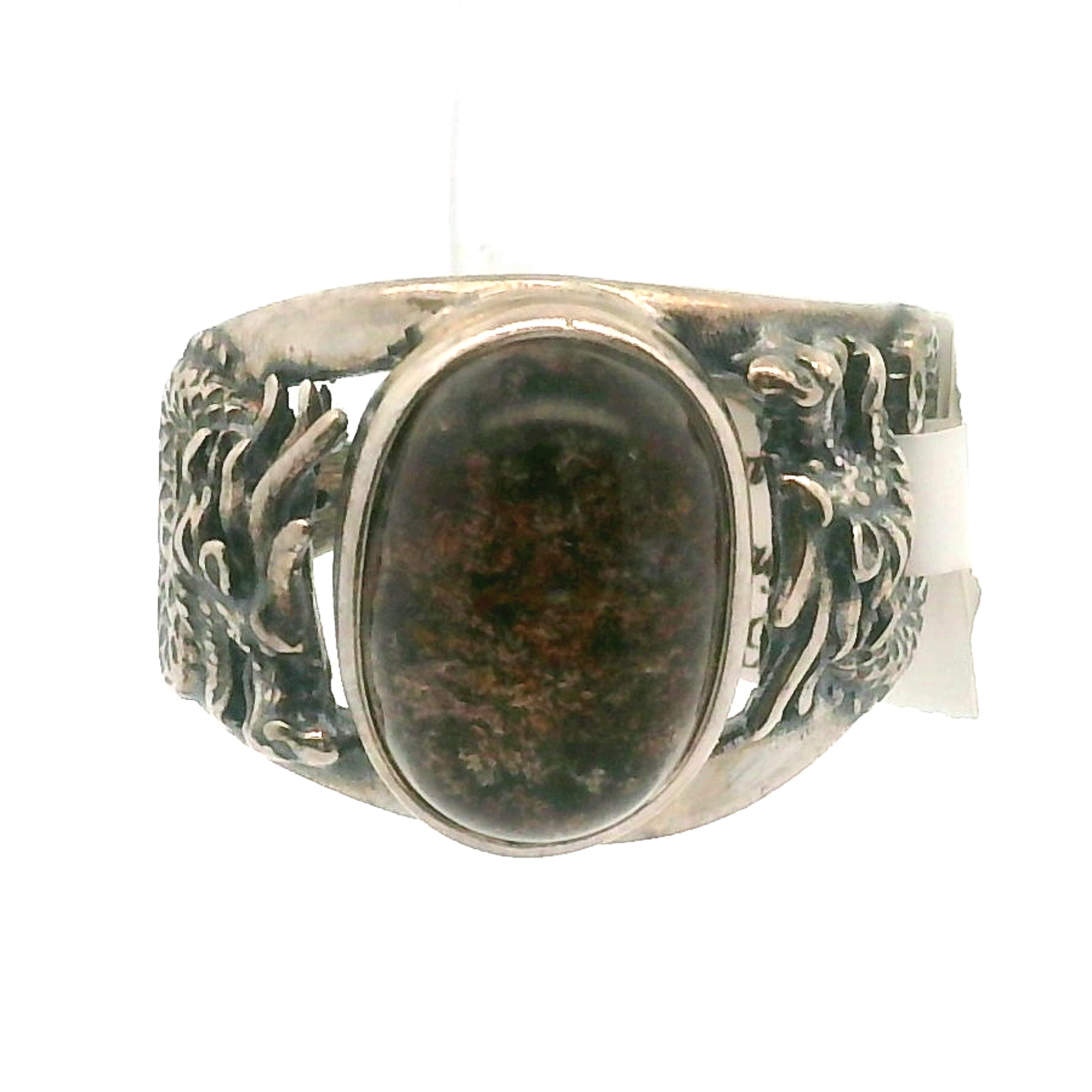 Dragon Cuff Ring 925 Silver for Courage, Protection and Personal Power