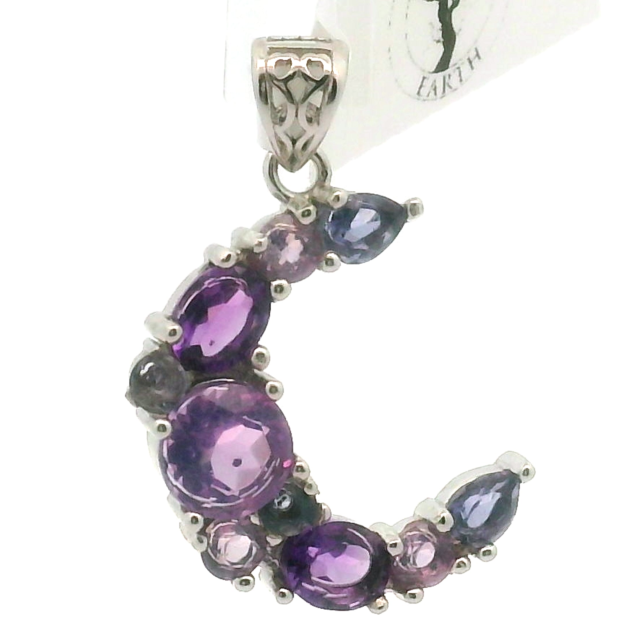 Moon Pendant .925 Silver for Healing, Intention Setting and Manifesting your Desires