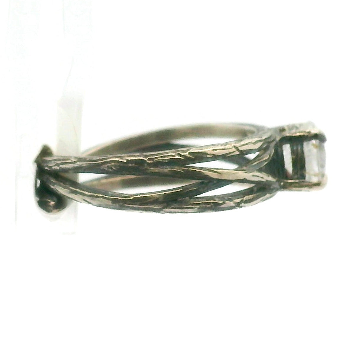 Phenakite Bad Witch Adjustable Midi Cuff Ring .925 Silver for Manifestations, Meditation & Mental Strength