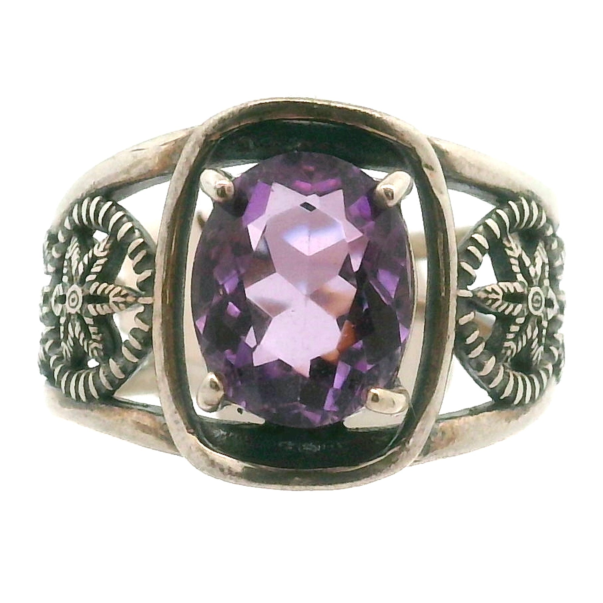 Dream Catcher Cuff Ring 925 Silver for Courage, Rebirth and Transformation