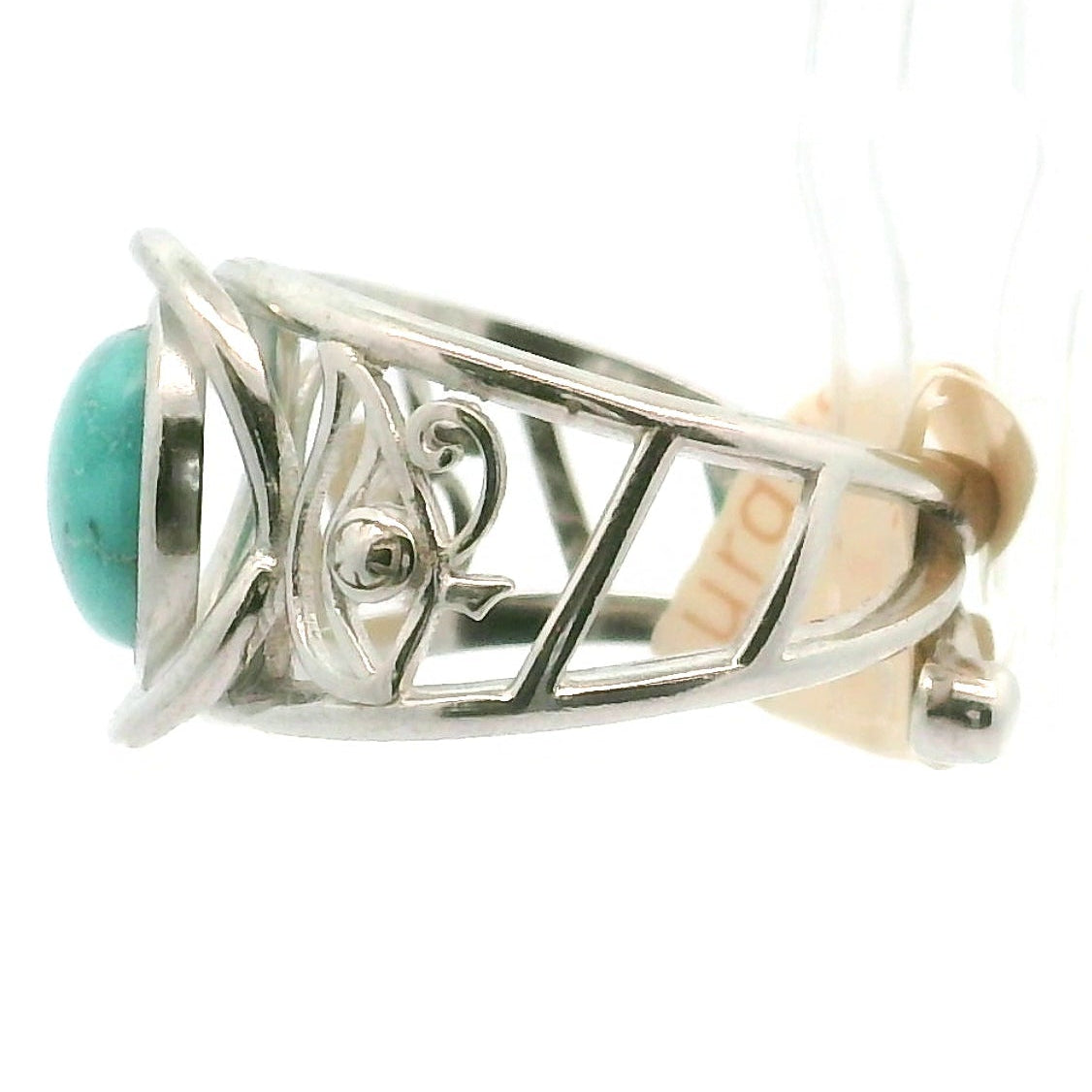 Egyptian Eye Cuff Ring 925 Silver for Protection and Restoration