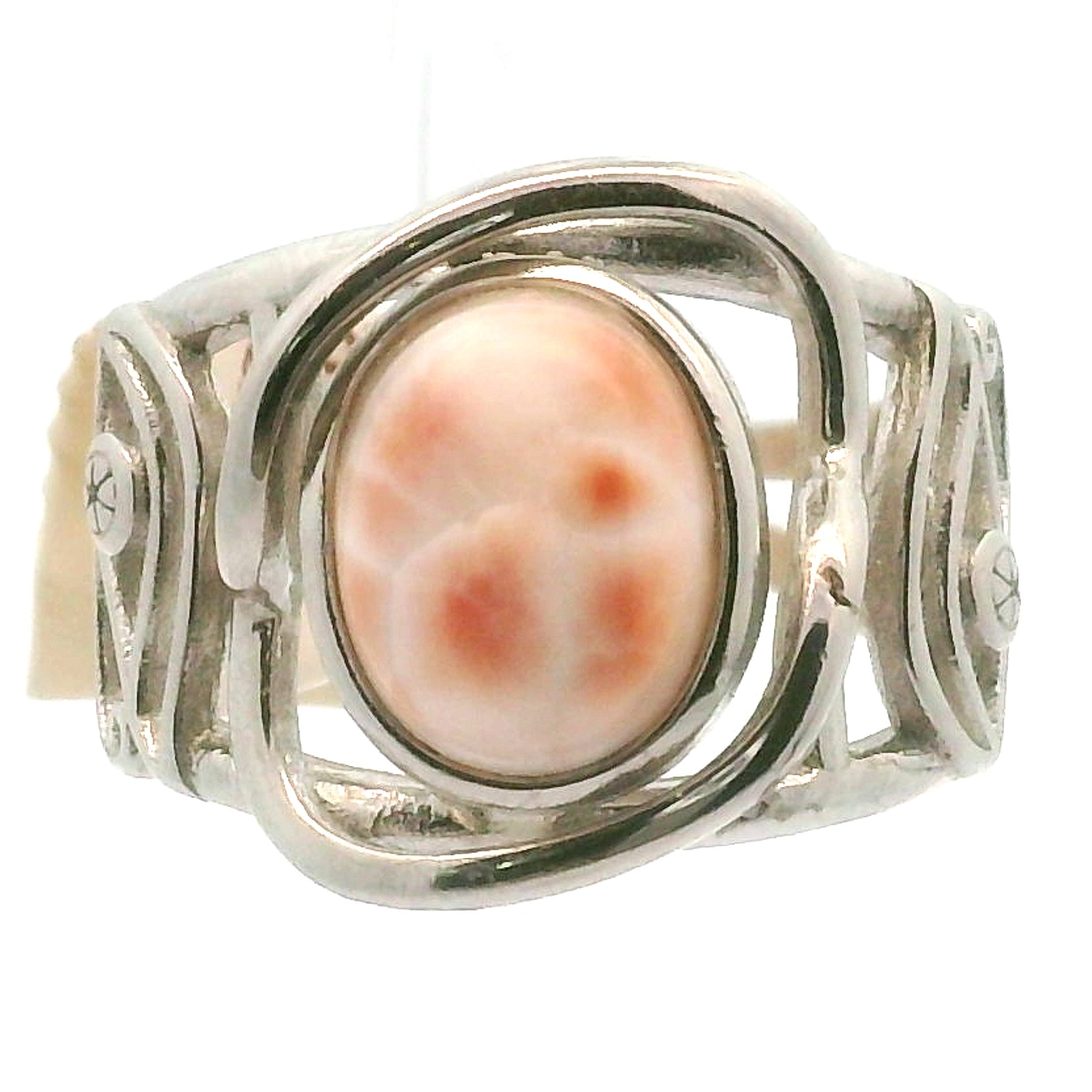 Egyptian Eye Cuff Ring 925 Silver for Protection and Restoration