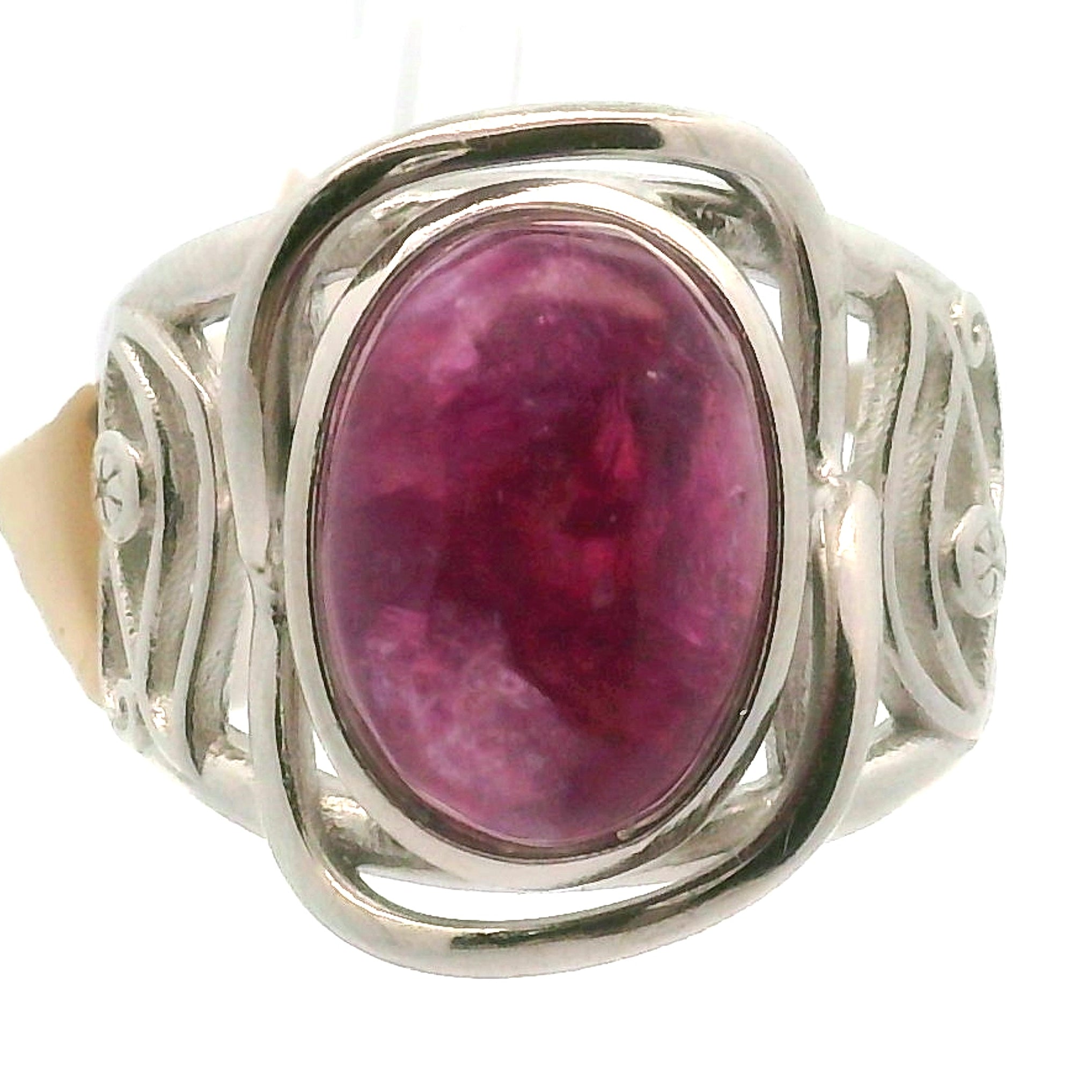 Egyptian Eye Cuff Ring 925 Silver for Protection and Restoration