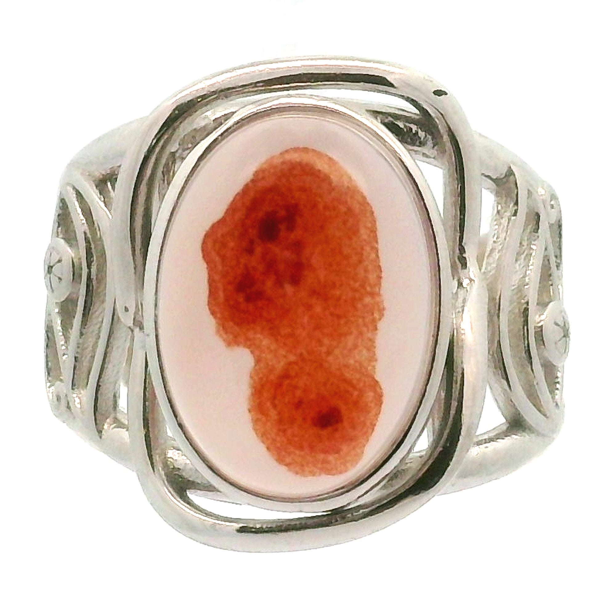 Egyptian Eye Cuff Ring 925 Silver for Protection and Restoration