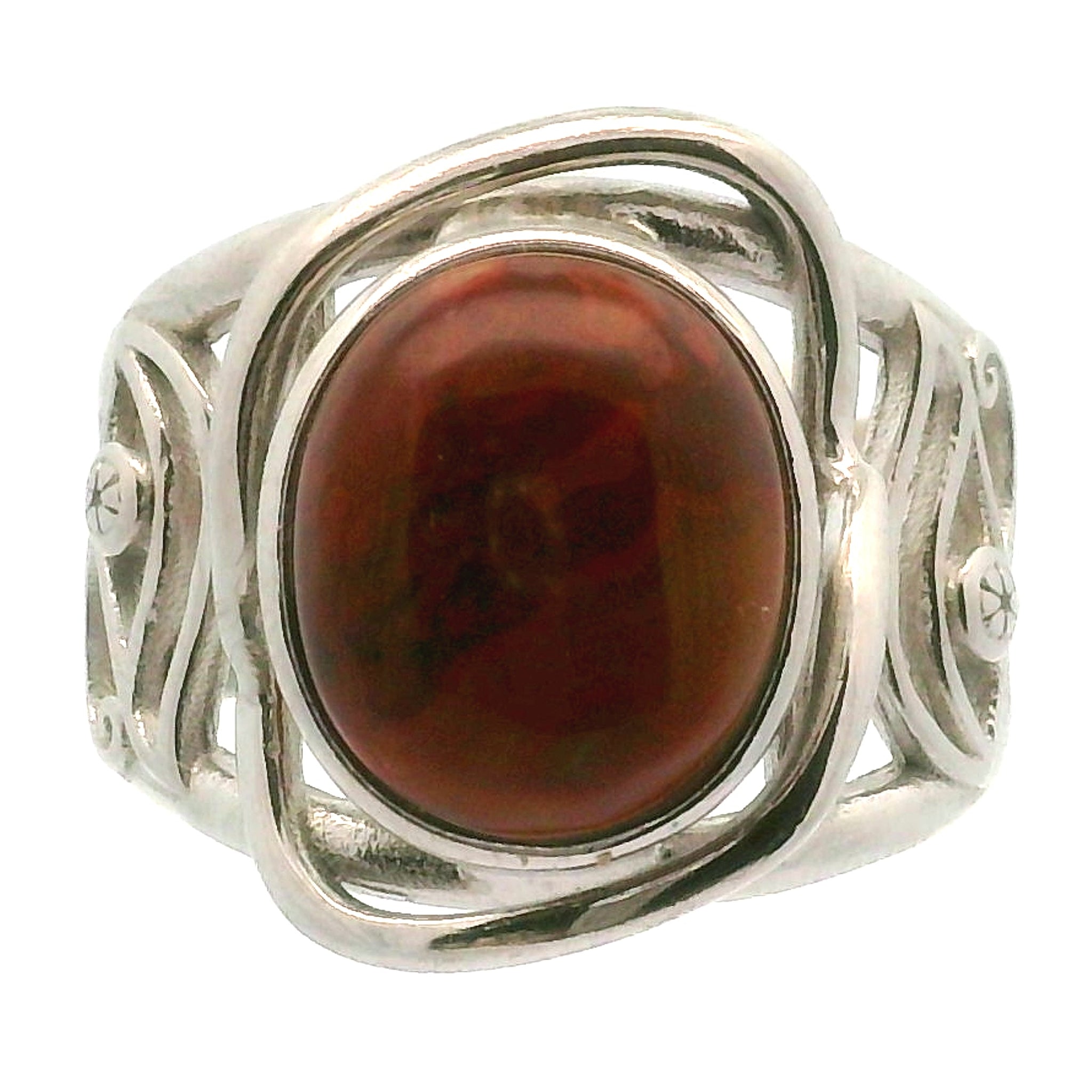 Egyptian Eye Cuff Ring 925 Silver for Protection and Restoration
