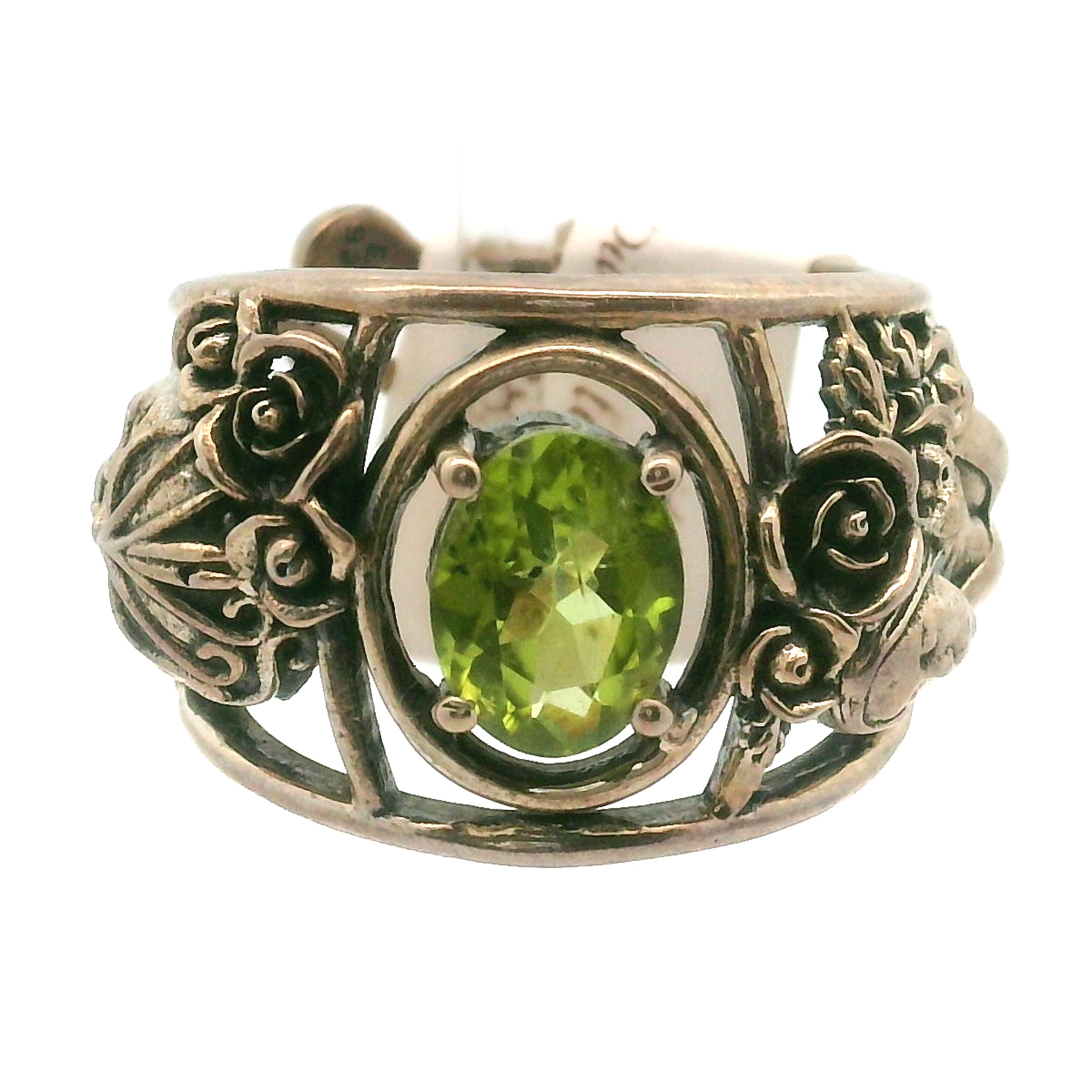 Día de los Muertos Adjustable Cuff Ring .925 Silver for Remembrance of Ancestors and the Cycle of Life