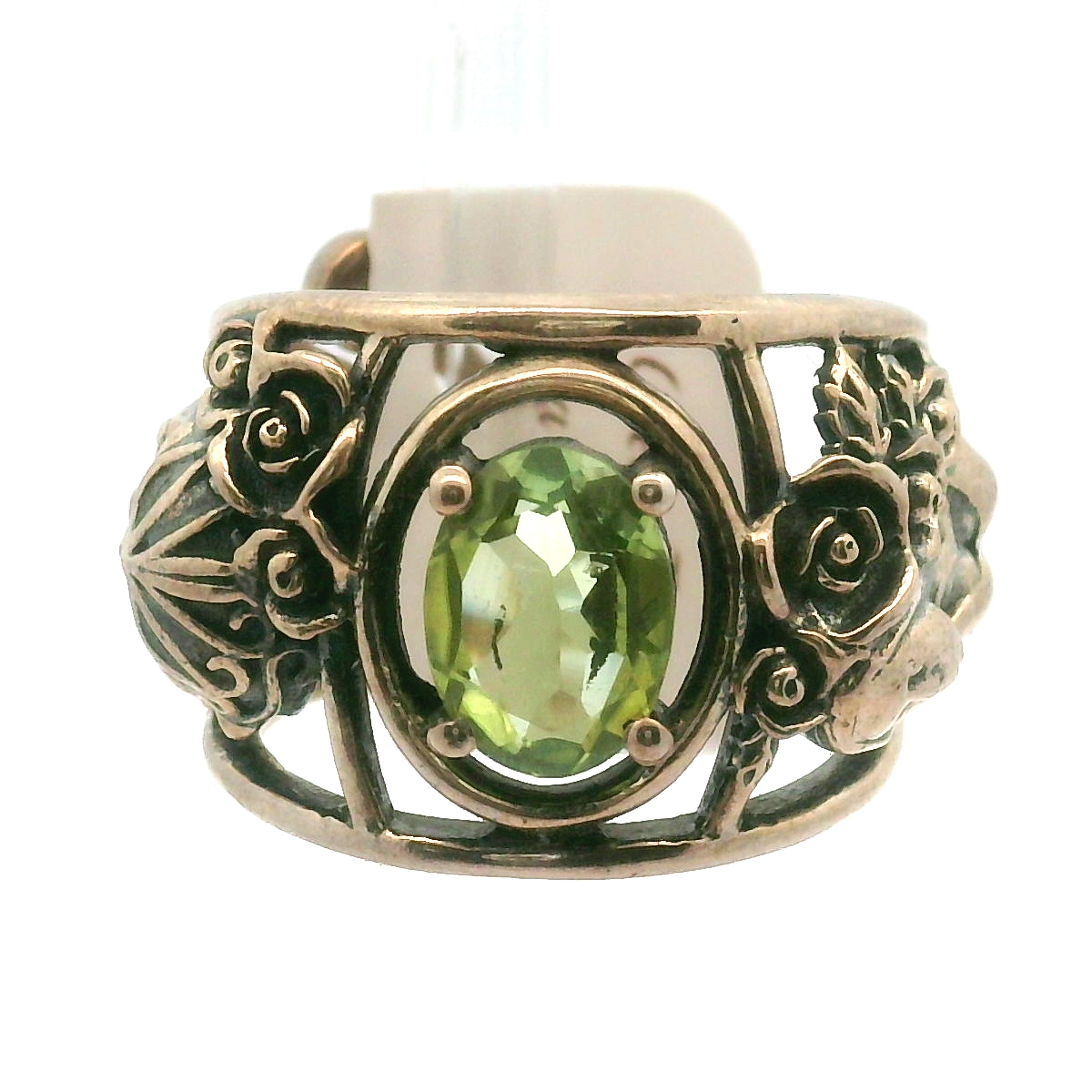 Día de los Muertos Adjustable Cuff Ring .925 Silver for Remembrance of Ancestors and the Cycle of Life