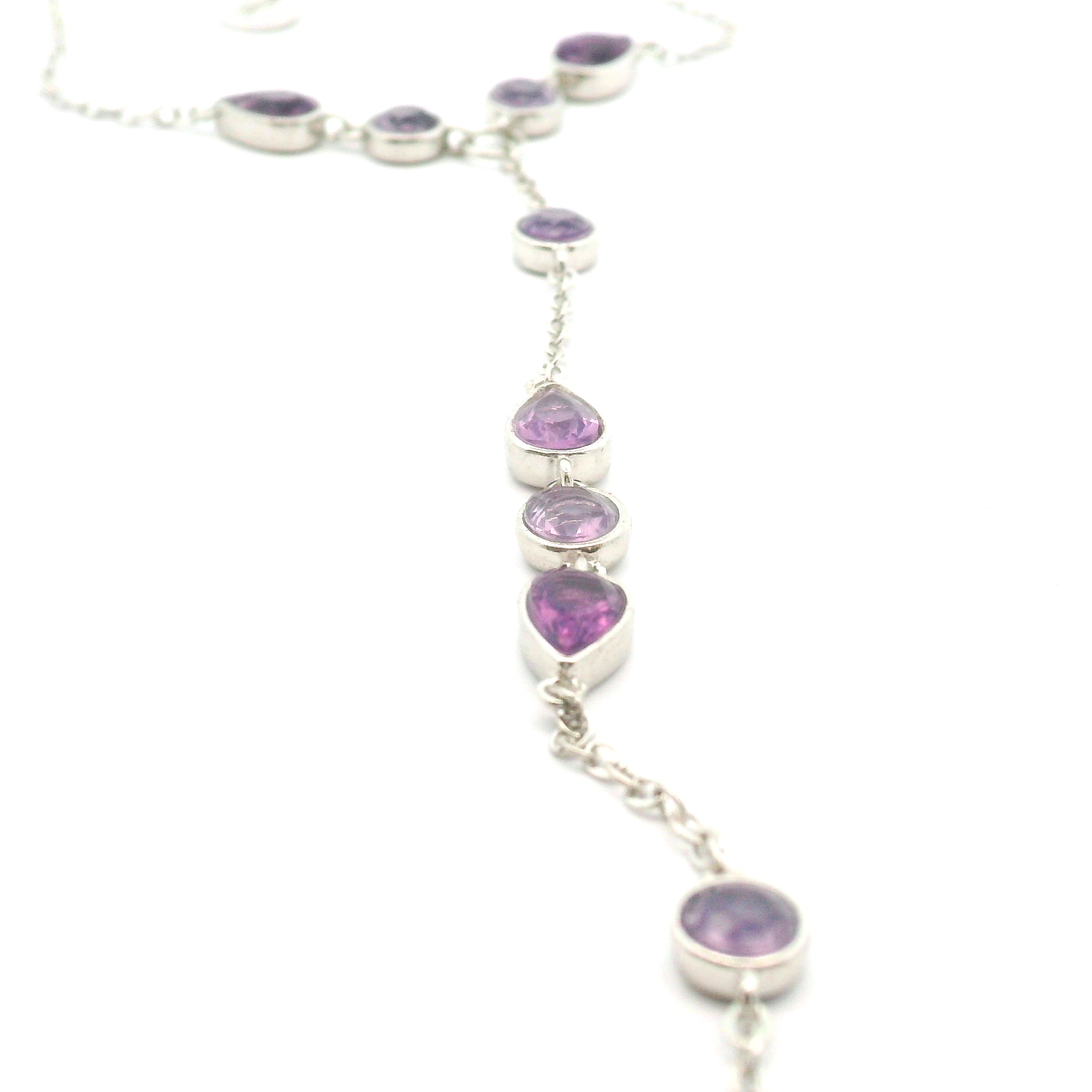 Crystal Adjustable Hand-Chain in .925 Silver for Creation and Prosperity