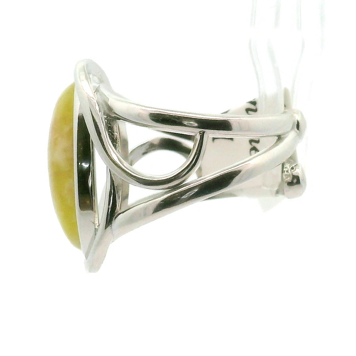 Serpentine Cuff Ring .925 Silver for Clearing Emotional Blockages and Spiritual Exploration