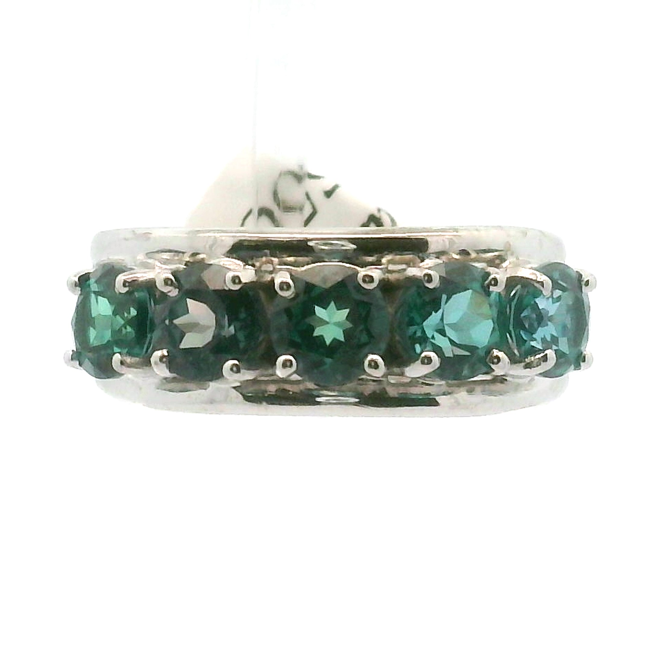 Multi-stone Stacker Cuff Ring .925 Silver for Healing, Intention Setting and Manifesting your Desires