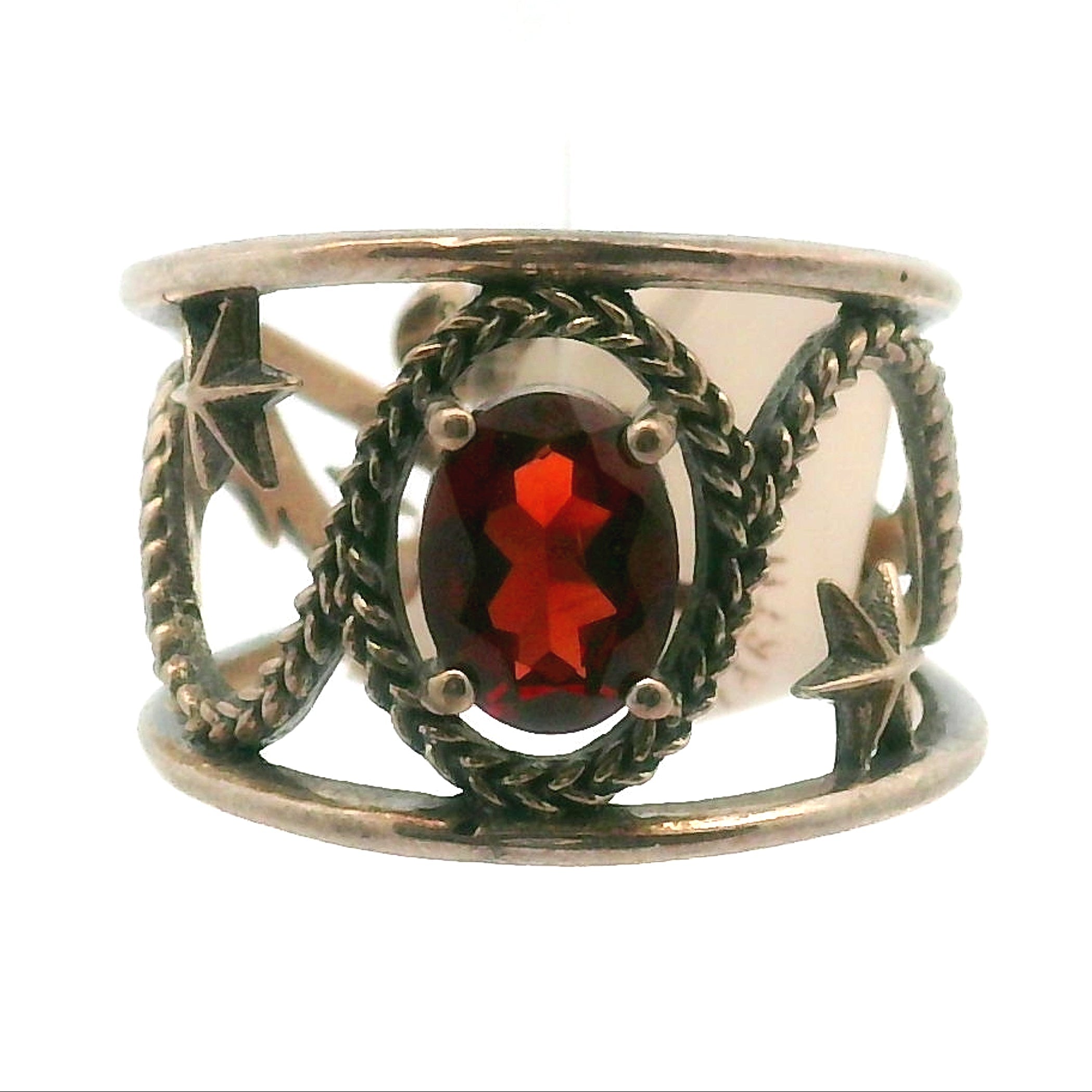 Dreamweaver Cuff Ring .925 Silver for Health, Protection, Amplifying Intentions & Accelerating Manifestations