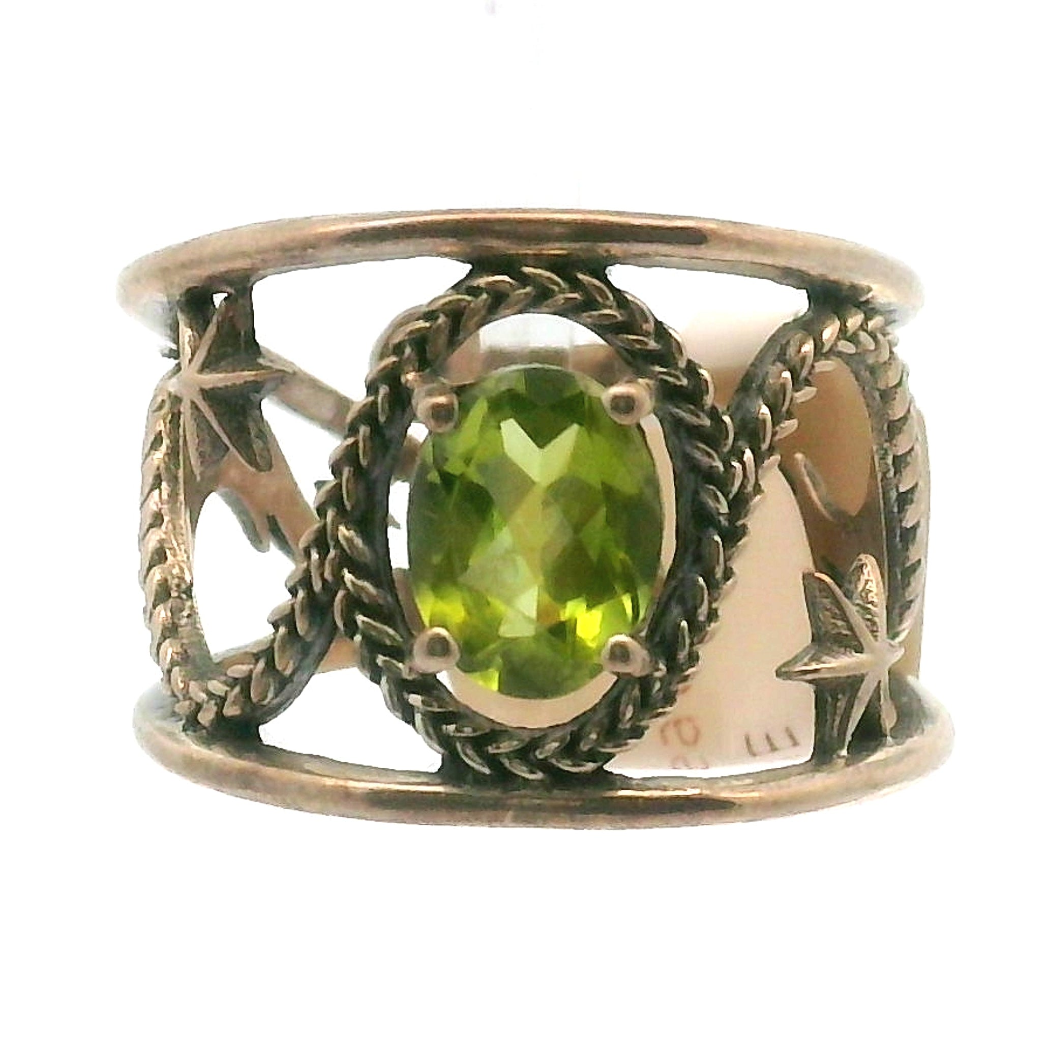 Dreamweaver Cuff Ring .925 Silver for Health, Protection, Amplifying Intentions & Accelerating Manifestations