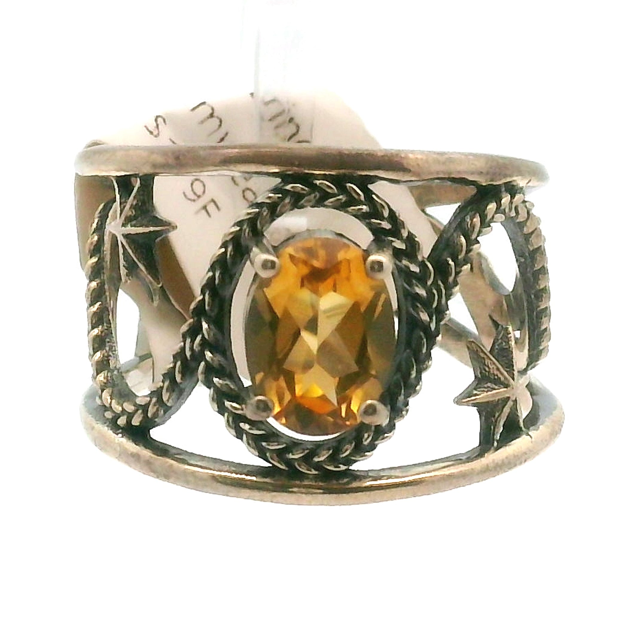 Dreamweaver Cuff Ring .925 Silver for Health, Protection, Amplifying Intentions & Accelerating Manifestations