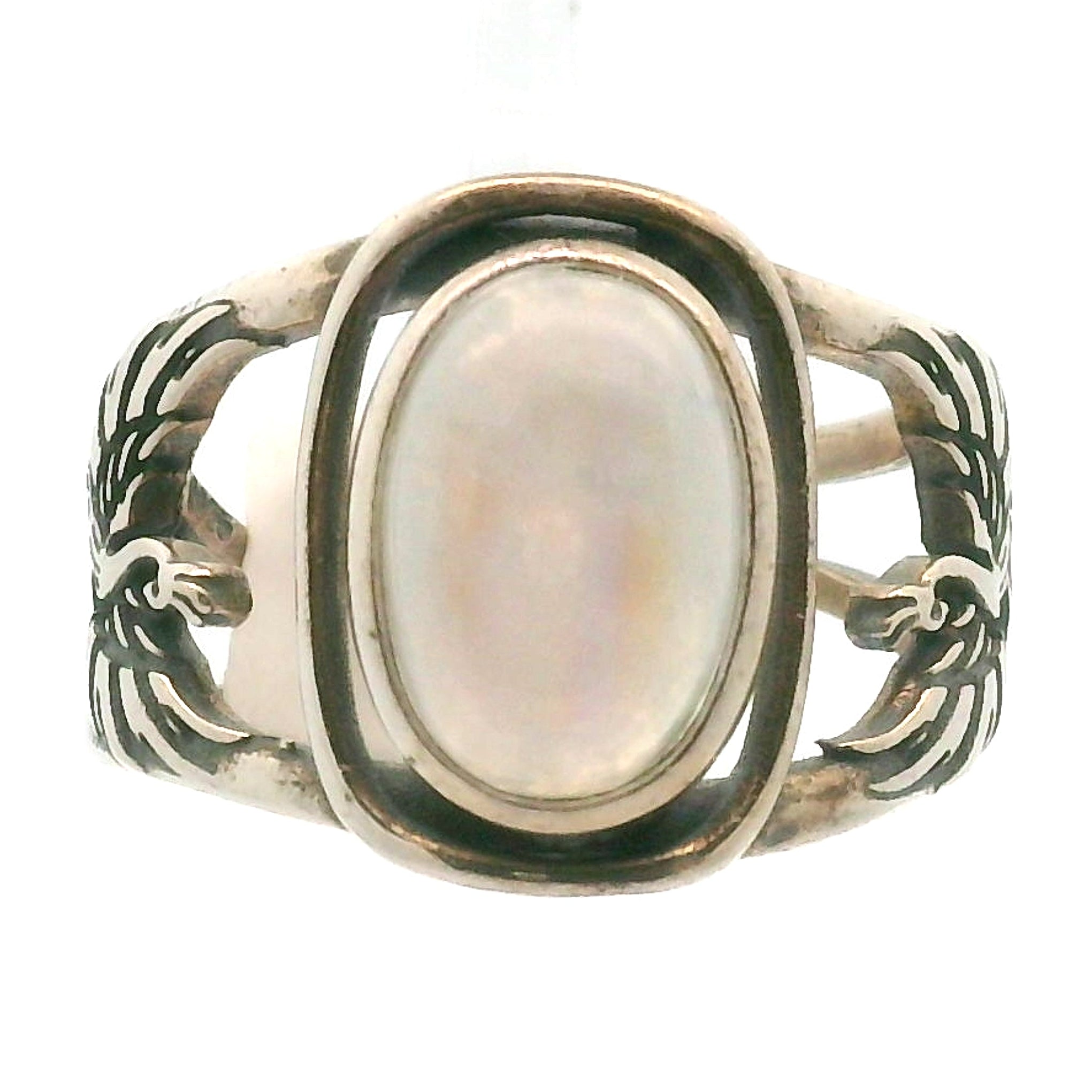 Phoenix Cuff Ring 925 Silver for Courage, Rebirth and Transformation
