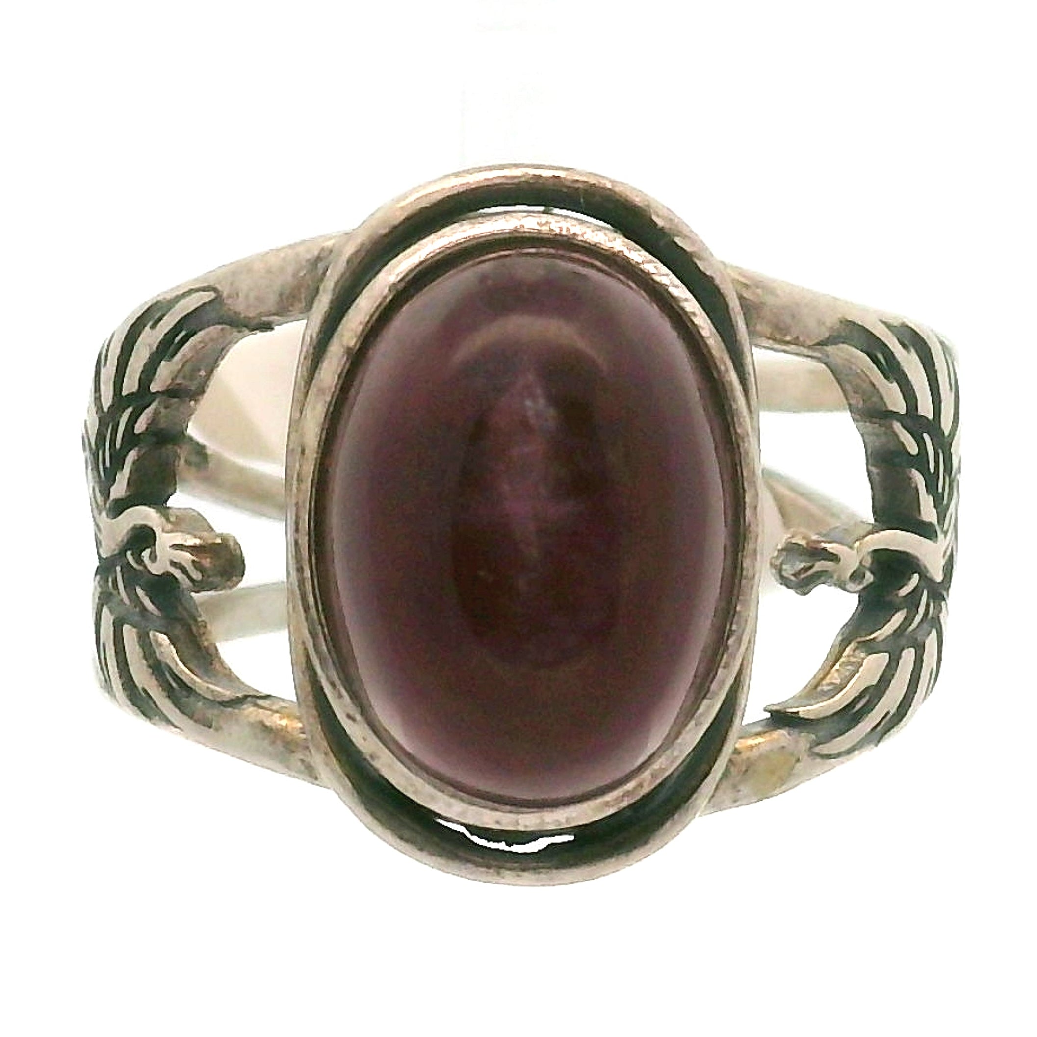 Phoenix Cuff Ring 925 Silver for Courage, Rebirth and Transformation