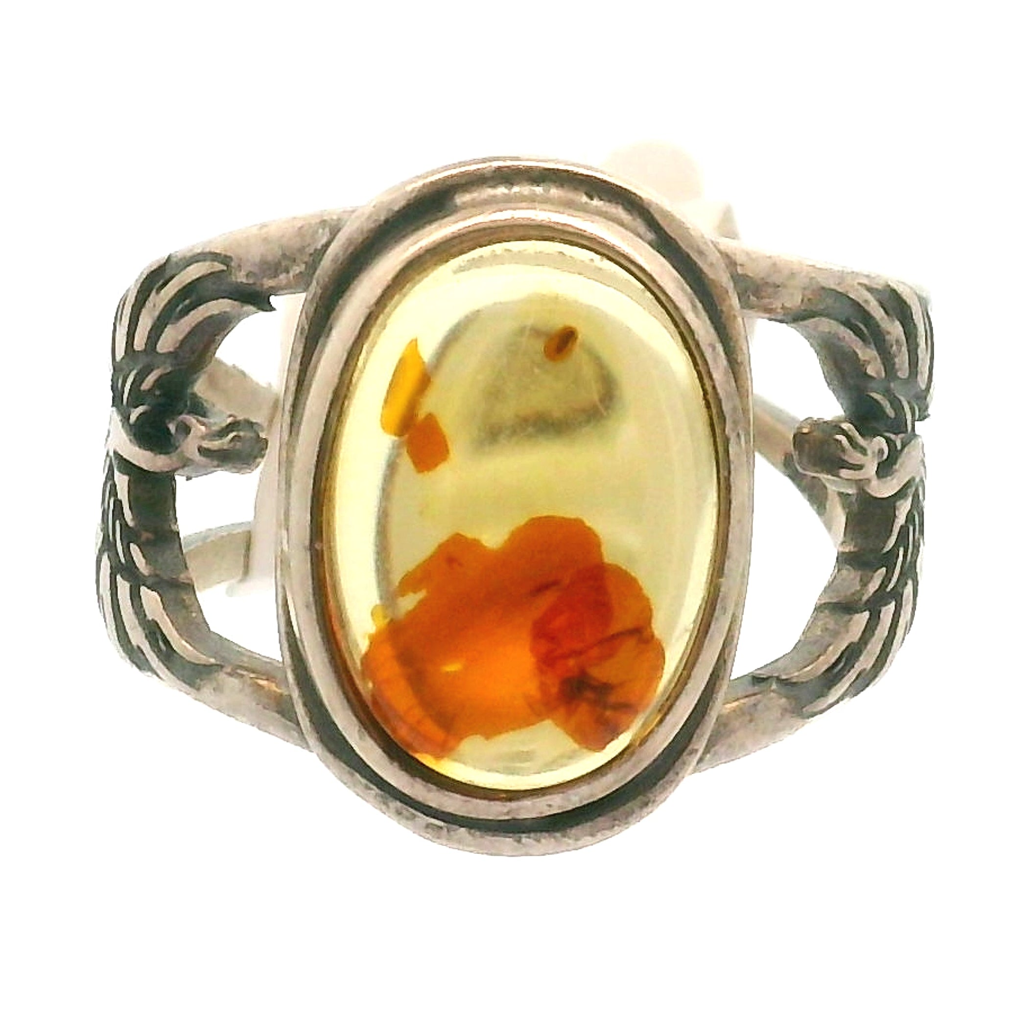 Phoenix Cuff Ring 925 Silver for Courage, Rebirth and Transformation
