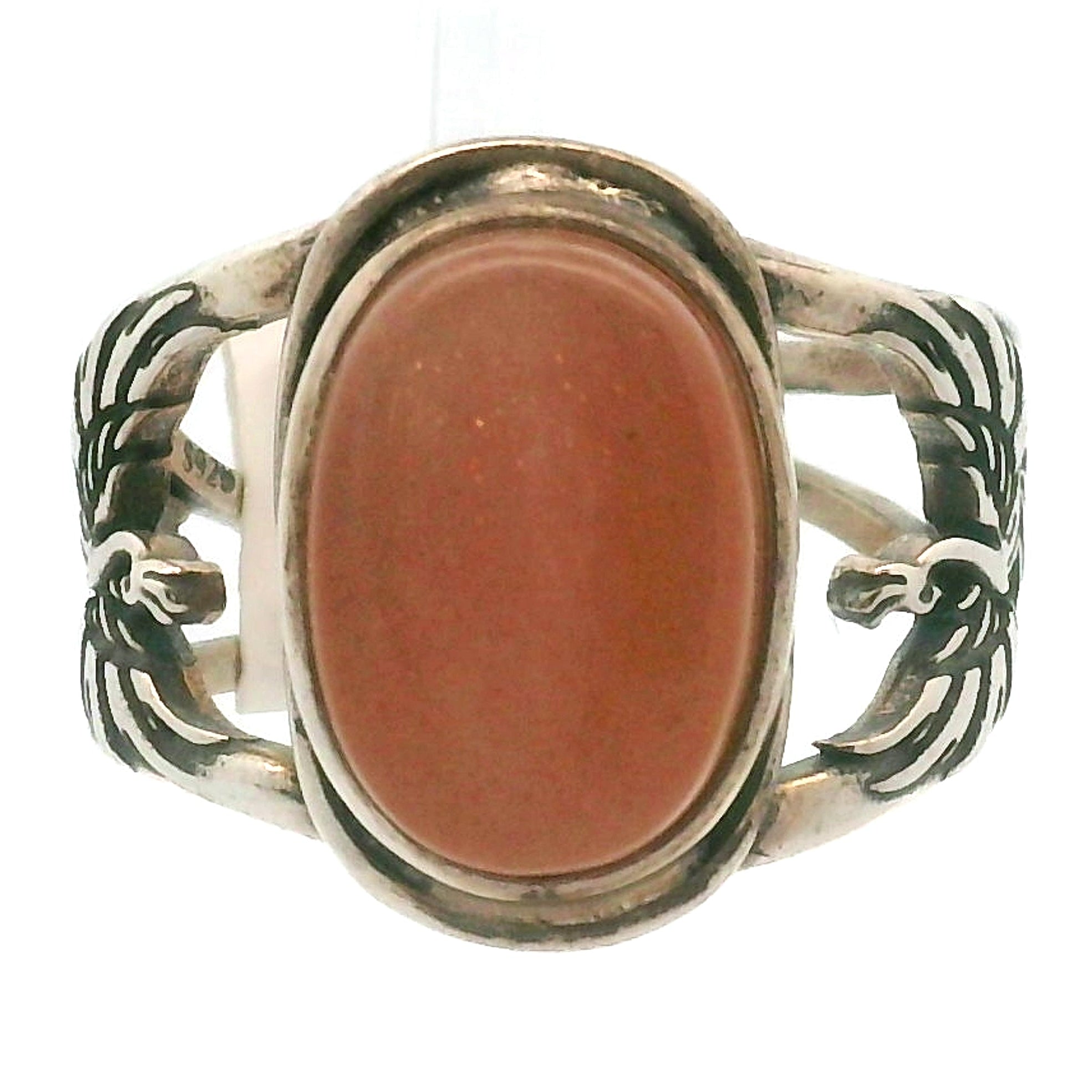 Phoenix Cuff Ring 925 Silver for Courage, Rebirth and Transformation