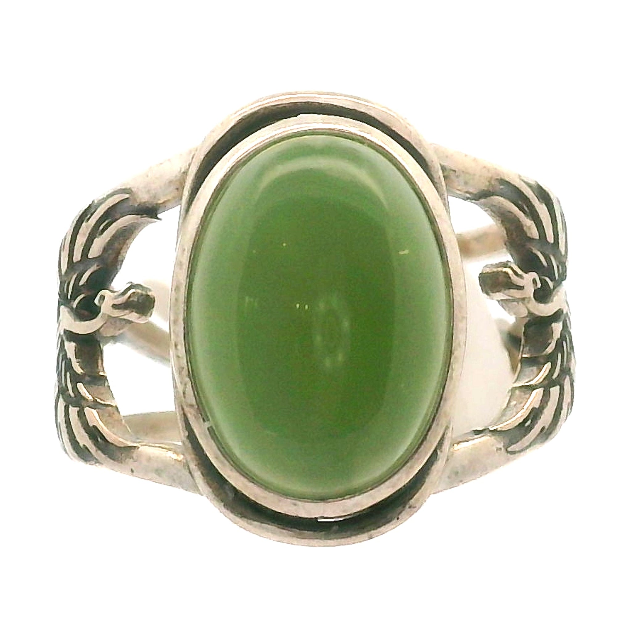 Phoenix Cuff Ring 925 Silver for Courage, Rebirth and Transformation