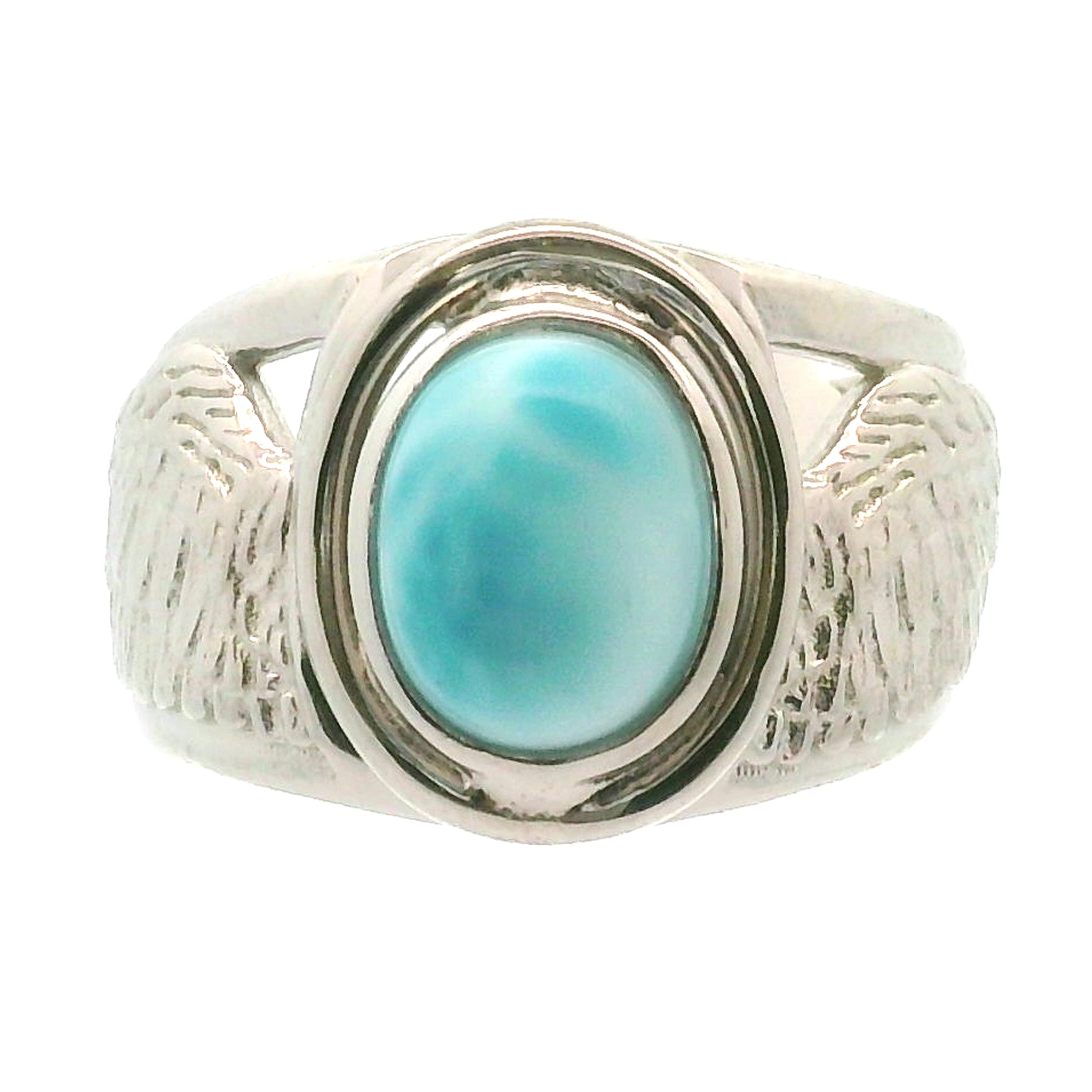 Angel Wings Cuff Ring 925 Silver for Angelic Connection, Guidance and Protection