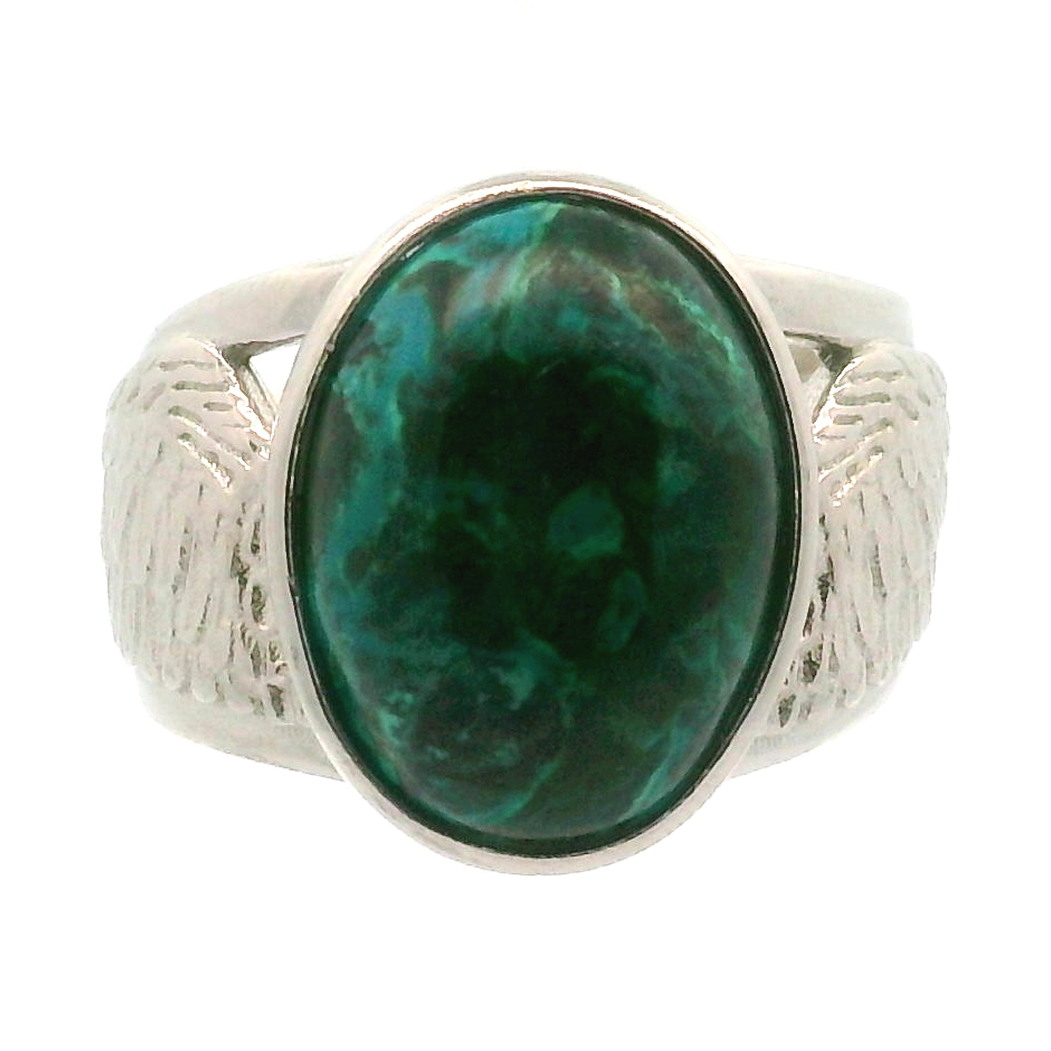 Angel Wings Cuff Ring 925 Silver for Angelic Connection, Guidance and Protection
