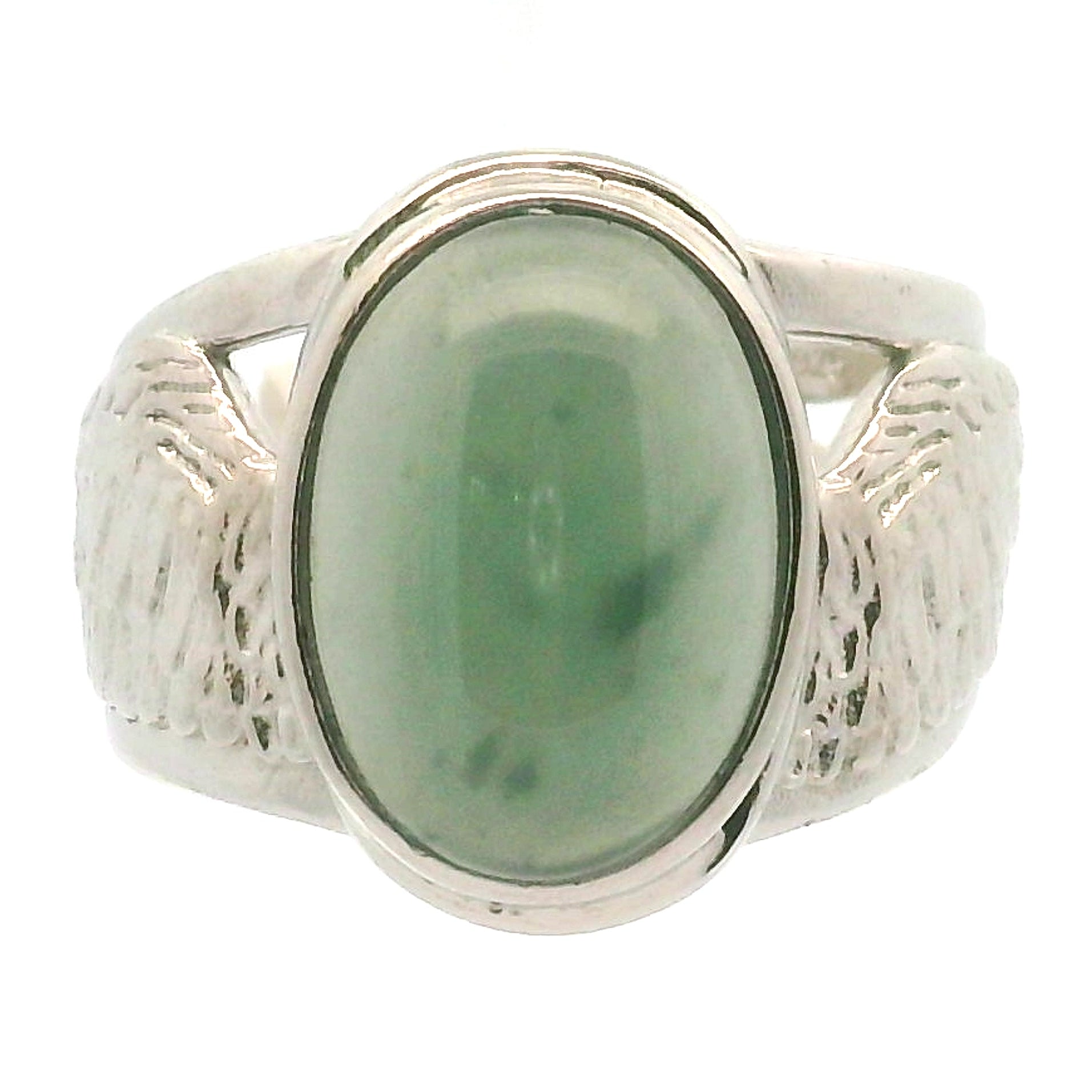 Angel Wings Cuff Ring 925 Silver for Angelic Connection, Guidance and Protection