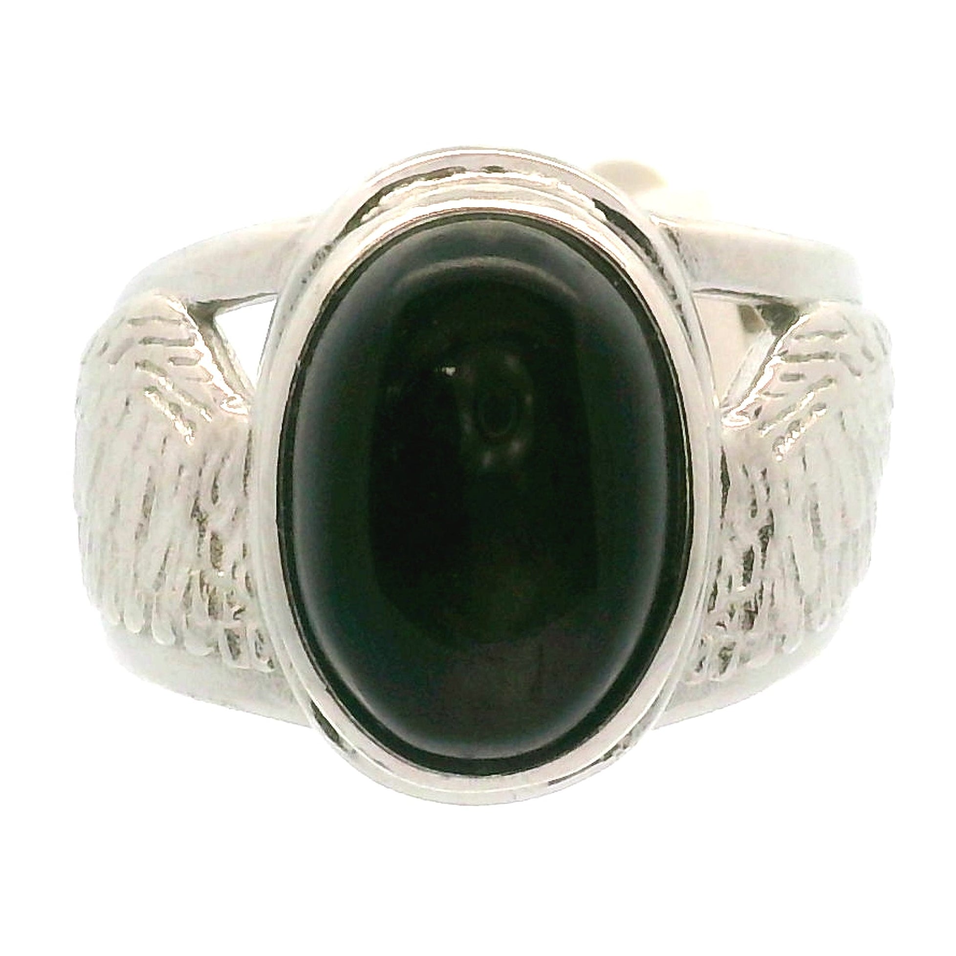 Angel Wings Cuff Ring 925 Silver for Angelic Connection, Guidance and Protection