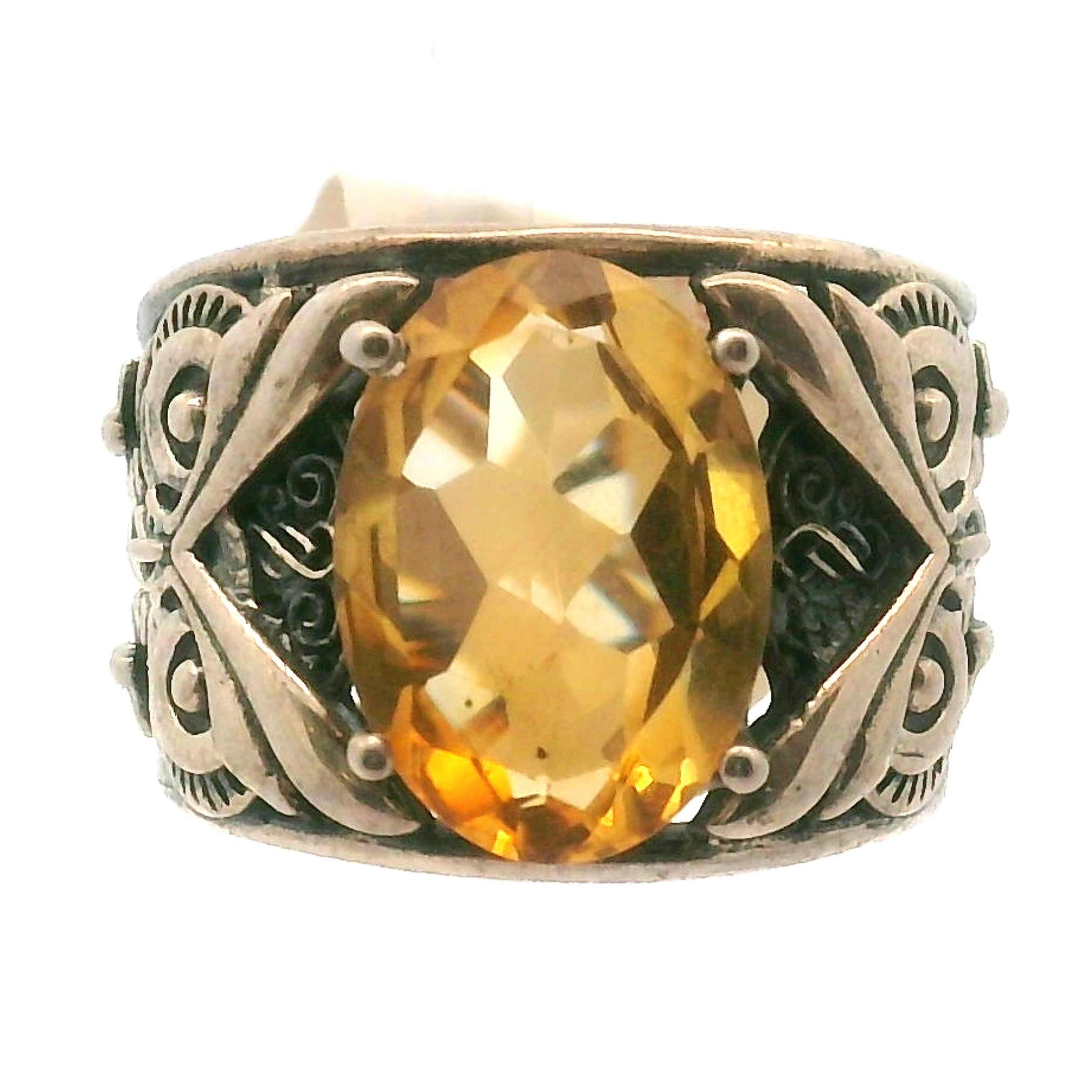 Owl Cuff Ring .925 Silver for Spiritual Transformation and Deep Wisdom