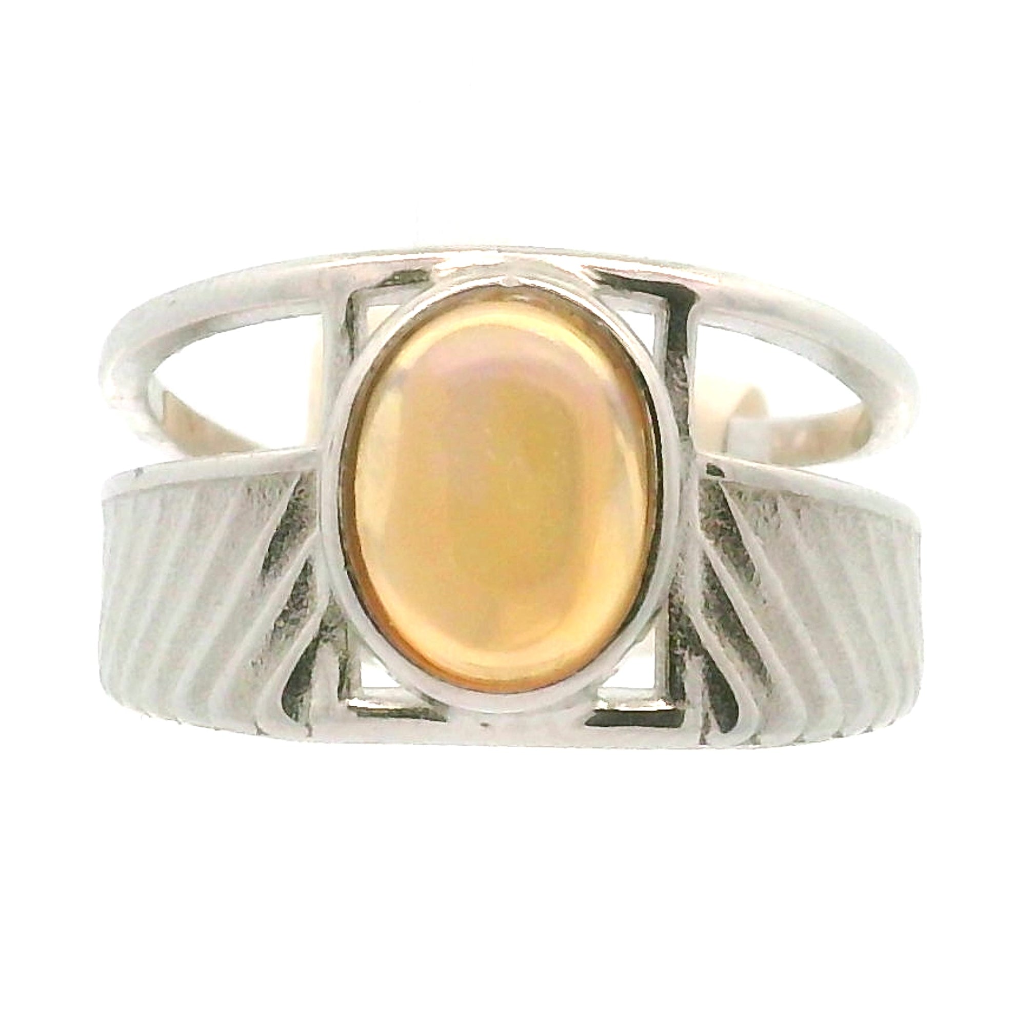 Wings of Isis Cuff Ring .925 Silver for Abundance, Protection and Manifesting your Dreams