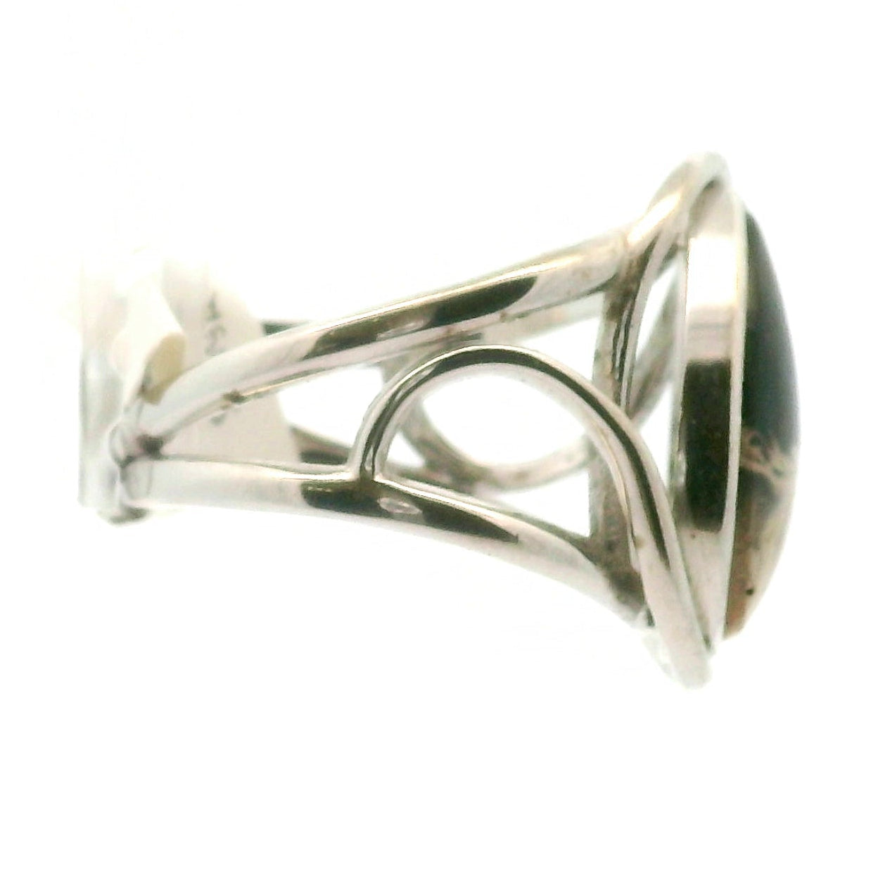 Palm Root Cuff Ring .925 Silver for Ancient Knowledge & Spiritual Transformation