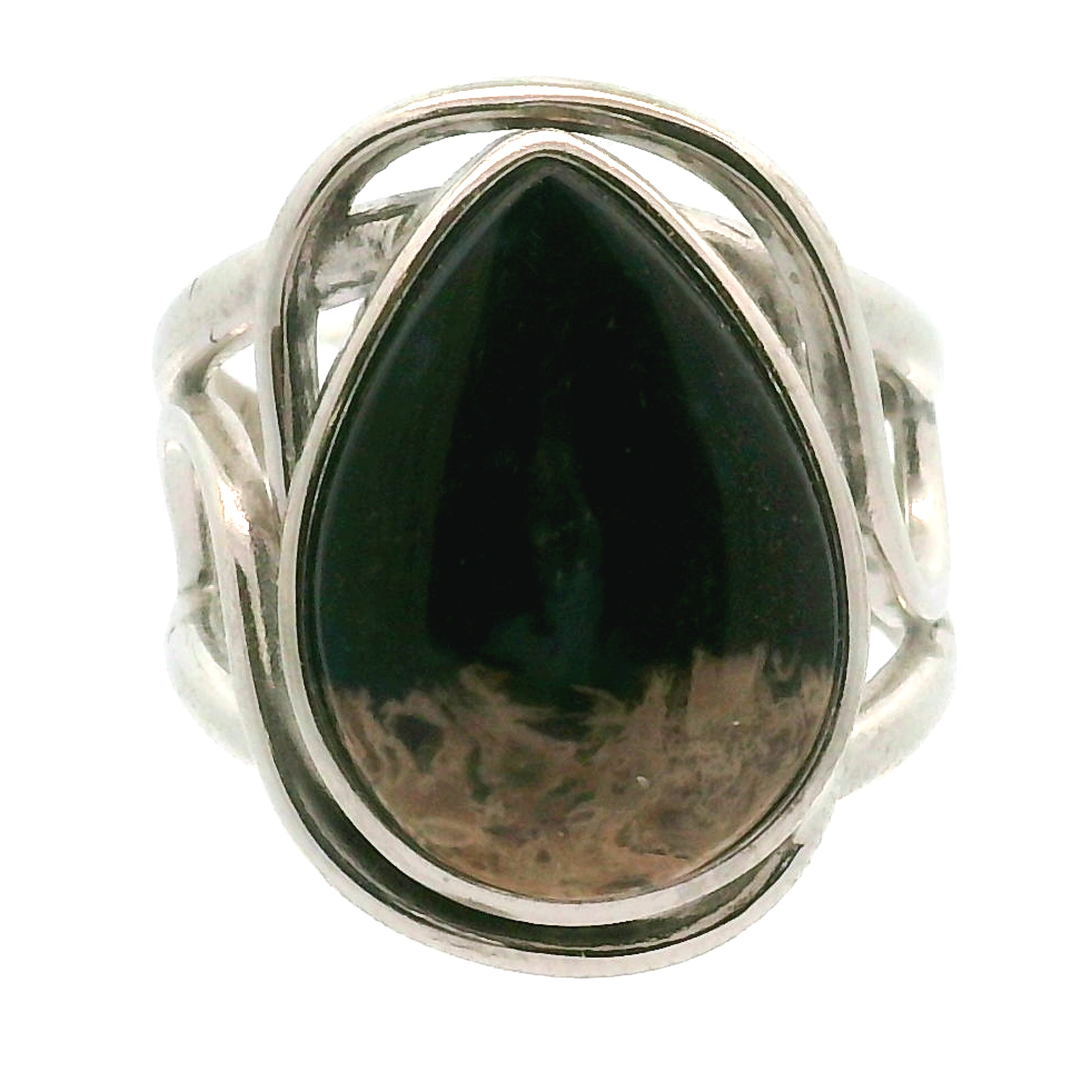 Palm Root Cuff Ring .925 Silver for Ancient Knowledge & Spiritual Transformation