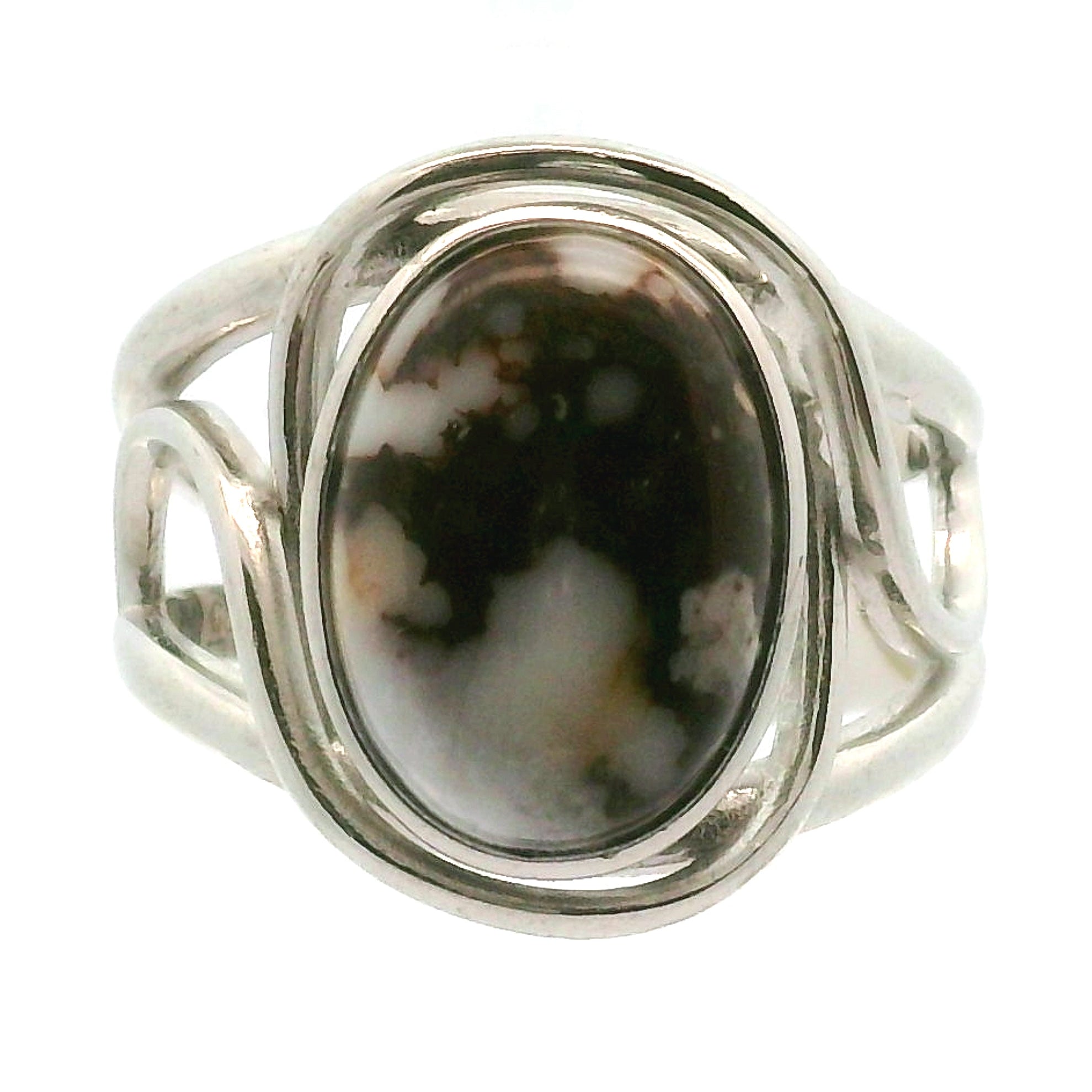 Wild Horse Cuff Ring .925 Silver for Grounding, Peace and Protection