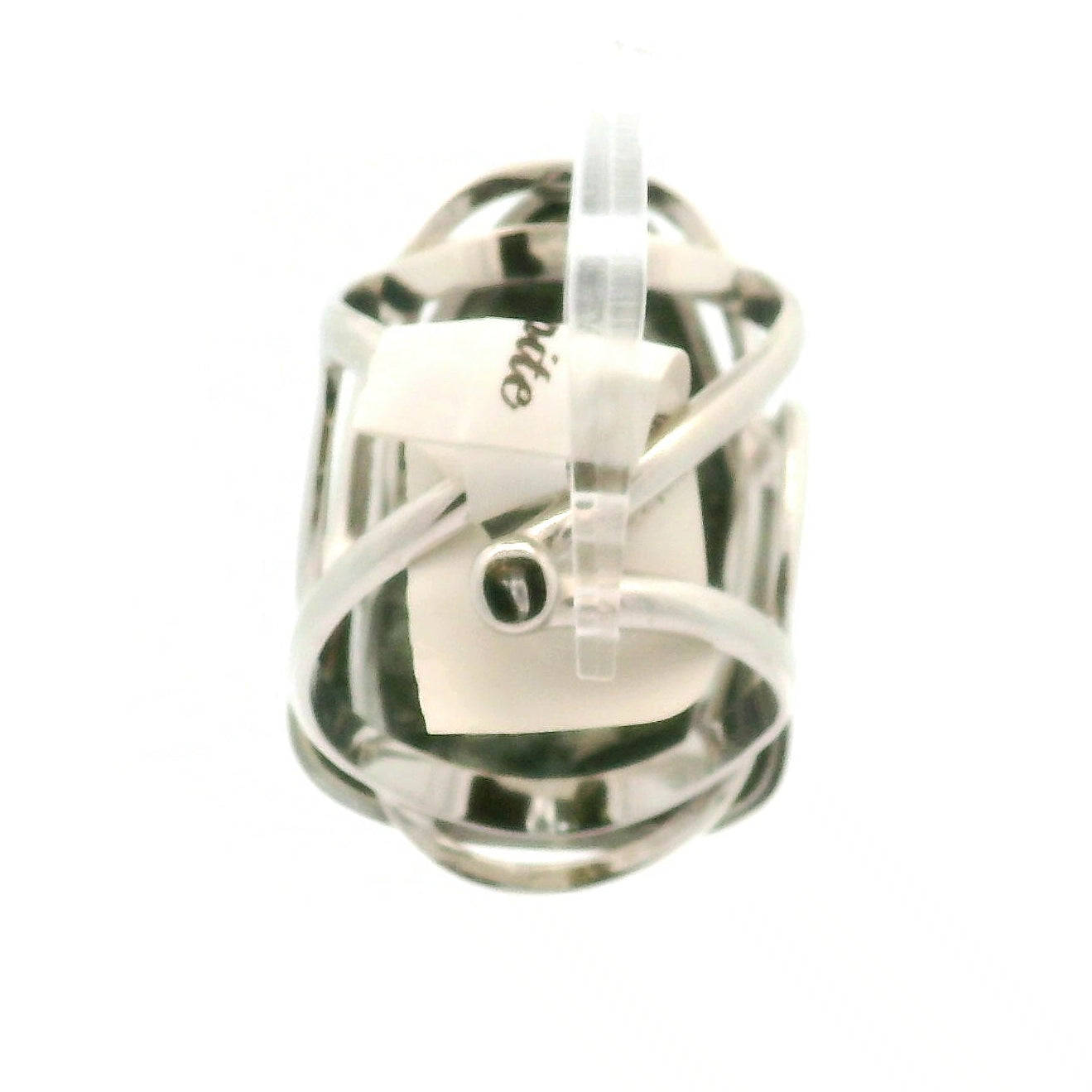 Tetraphlogopite Cuff Ring .925 Silver for Clarity, Vitality and Transformation