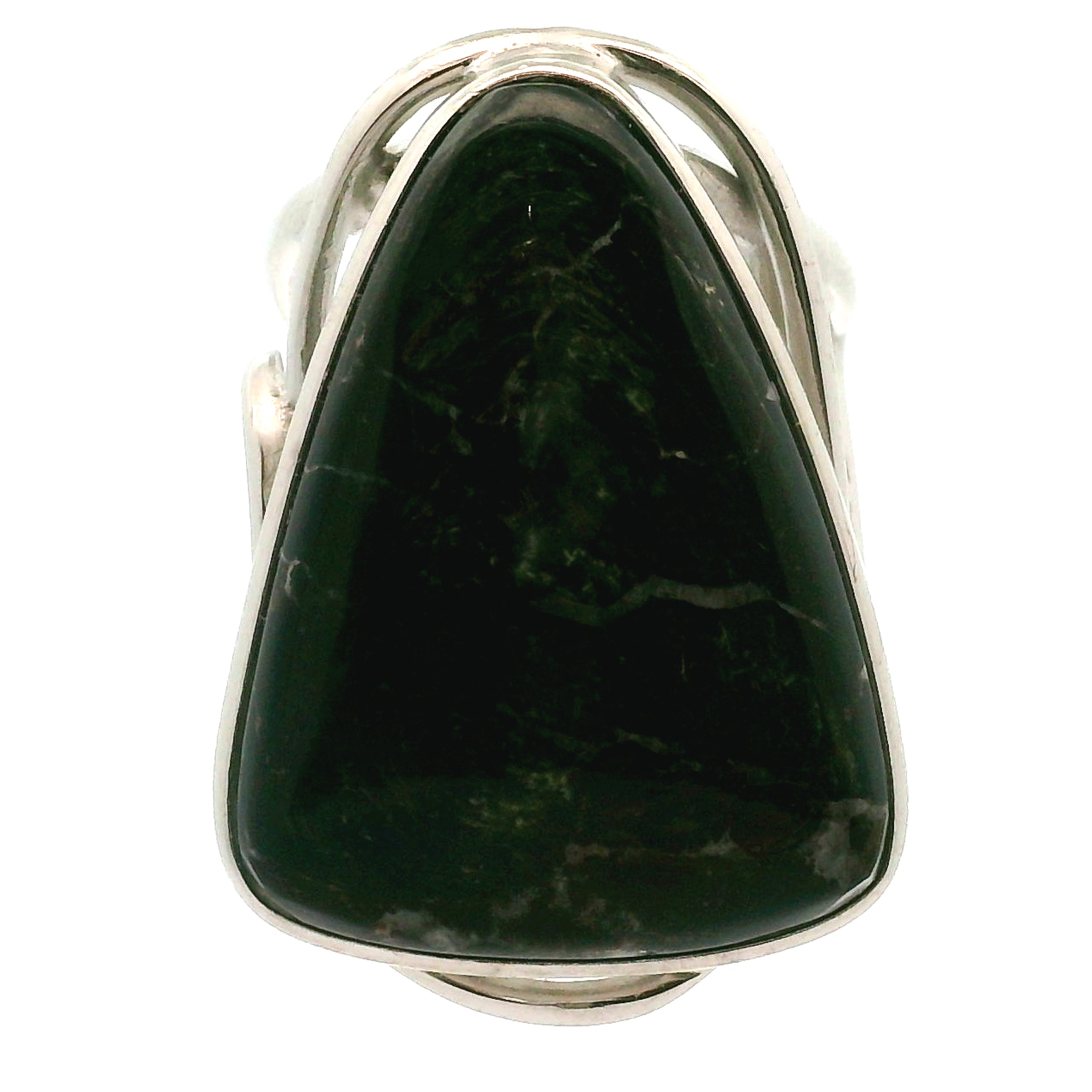 Tetraphlogopite Cuff Ring .925 Silver for Clarity, Vitality and Transformation