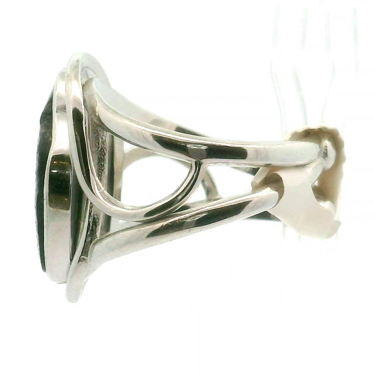 Trilobite Cuff Ring .925 Silver for Healing, Leadership and Connection