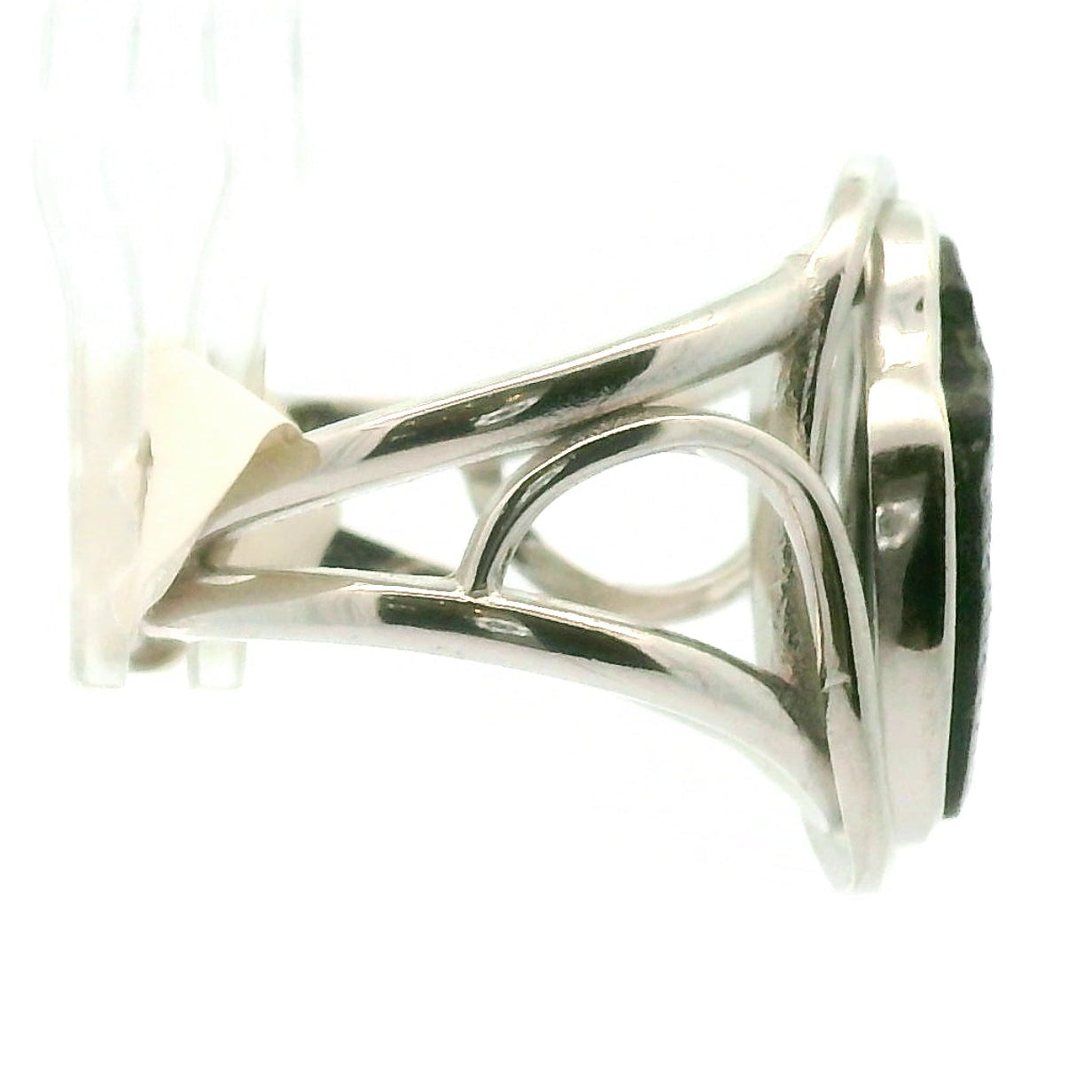 Trilobite Cuff Ring .925 Silver for Healing, Leadership and Connection