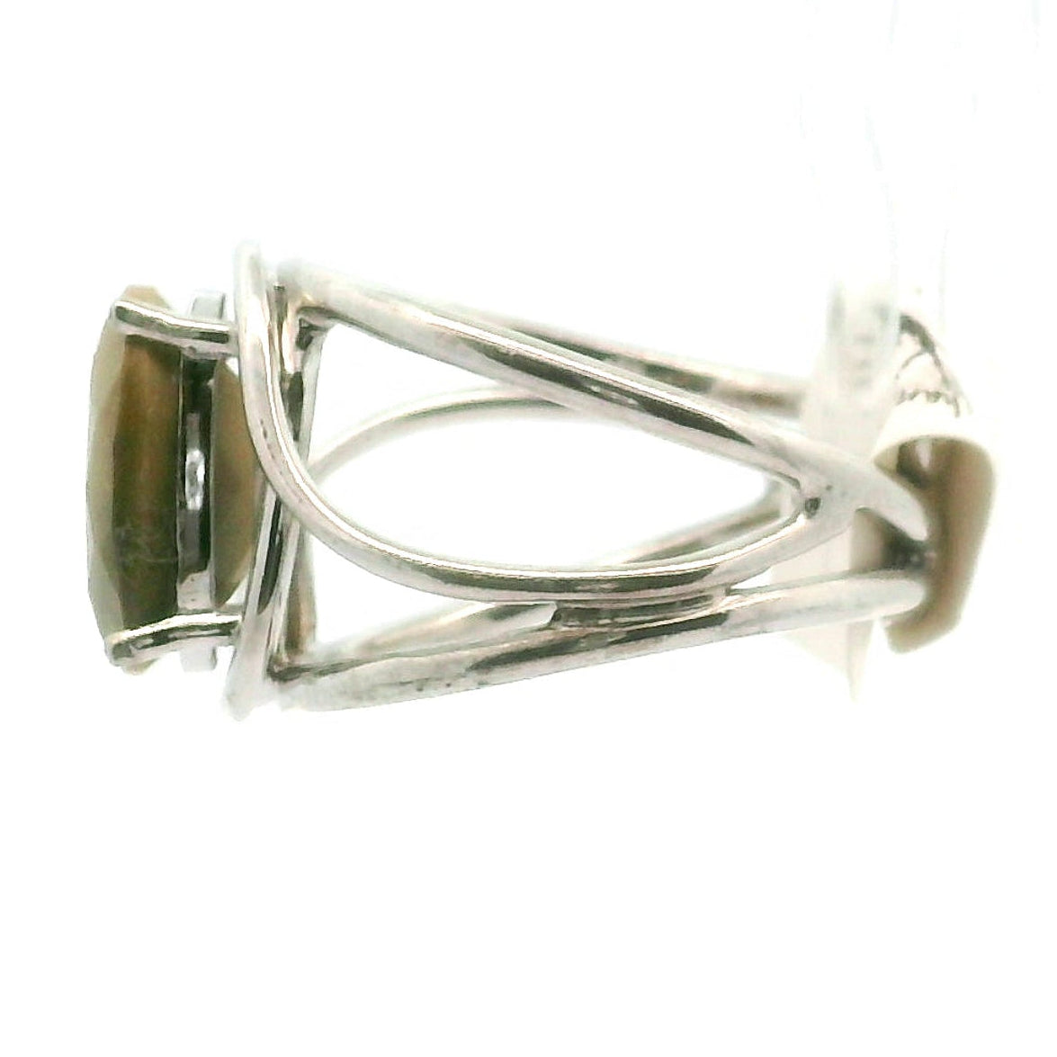 Mookaite Jasper Cuff Ring .925 Silver for Personal Power and Youthful Beauty