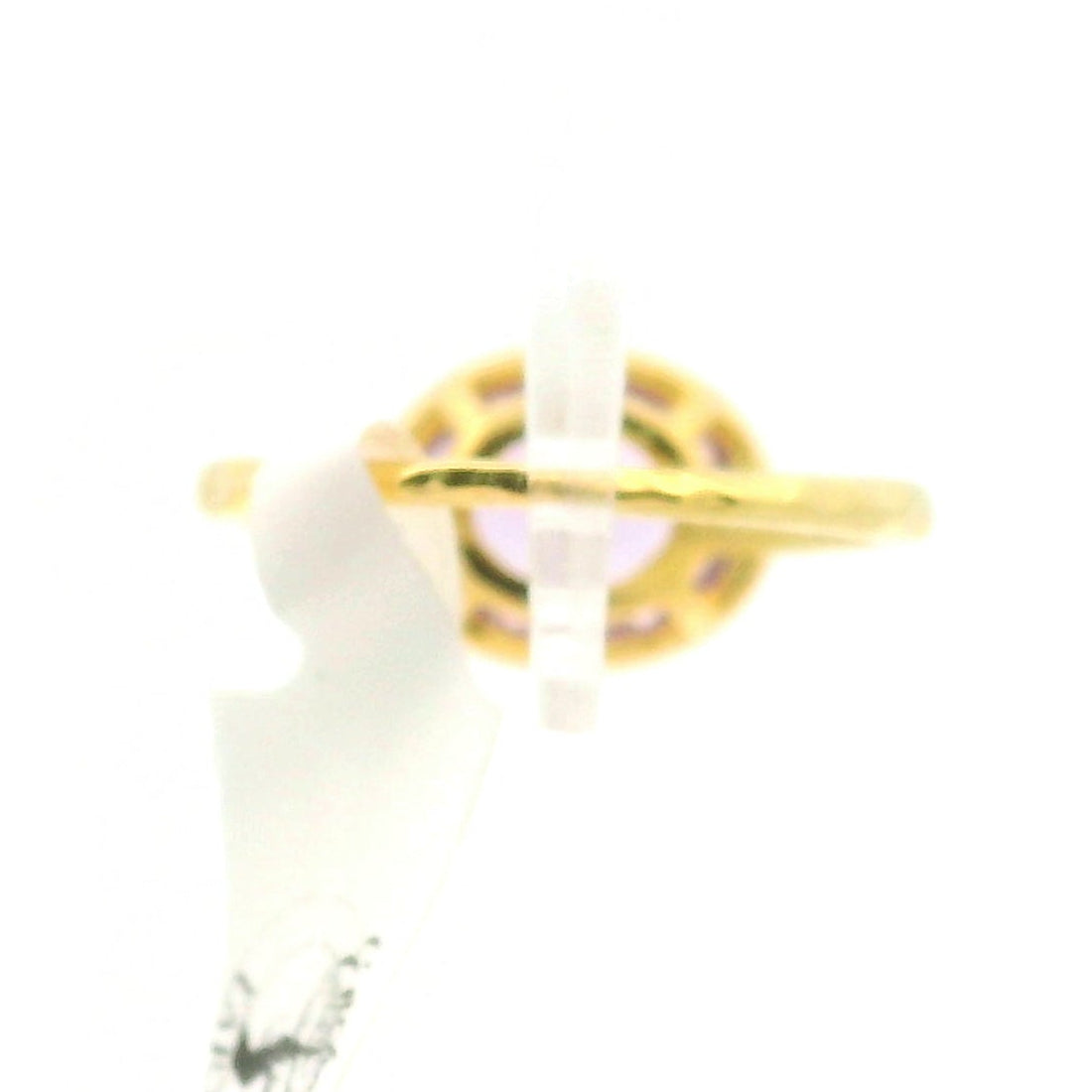 Amethyst Ring Gold Plated .925 Silver for Enhancing your Intuitive Gifts