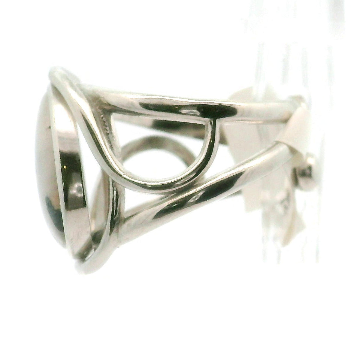 Willemite Cuff Ring 925 Silver for Creativity, Focus and Transformation