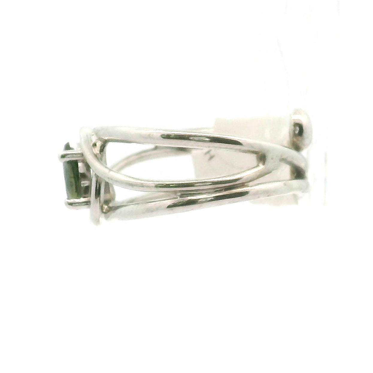 Kornerupine Midi Cuff Ring .925 Silver for Harmony, New Ideas & Relationships and Manifestation