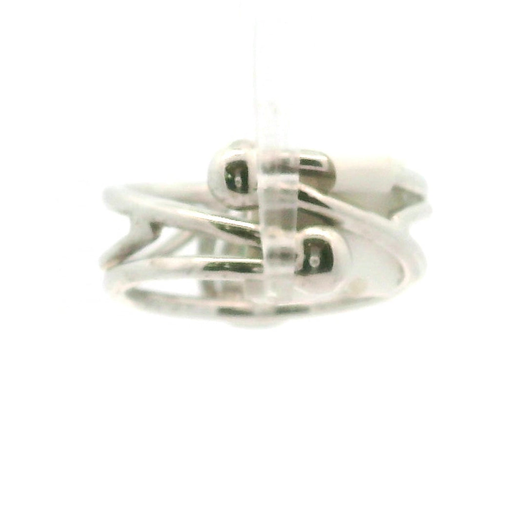 Kornerupine Midi Cuff Ring .925 Silver for Harmony, New Ideas & Relationships and Manifestation