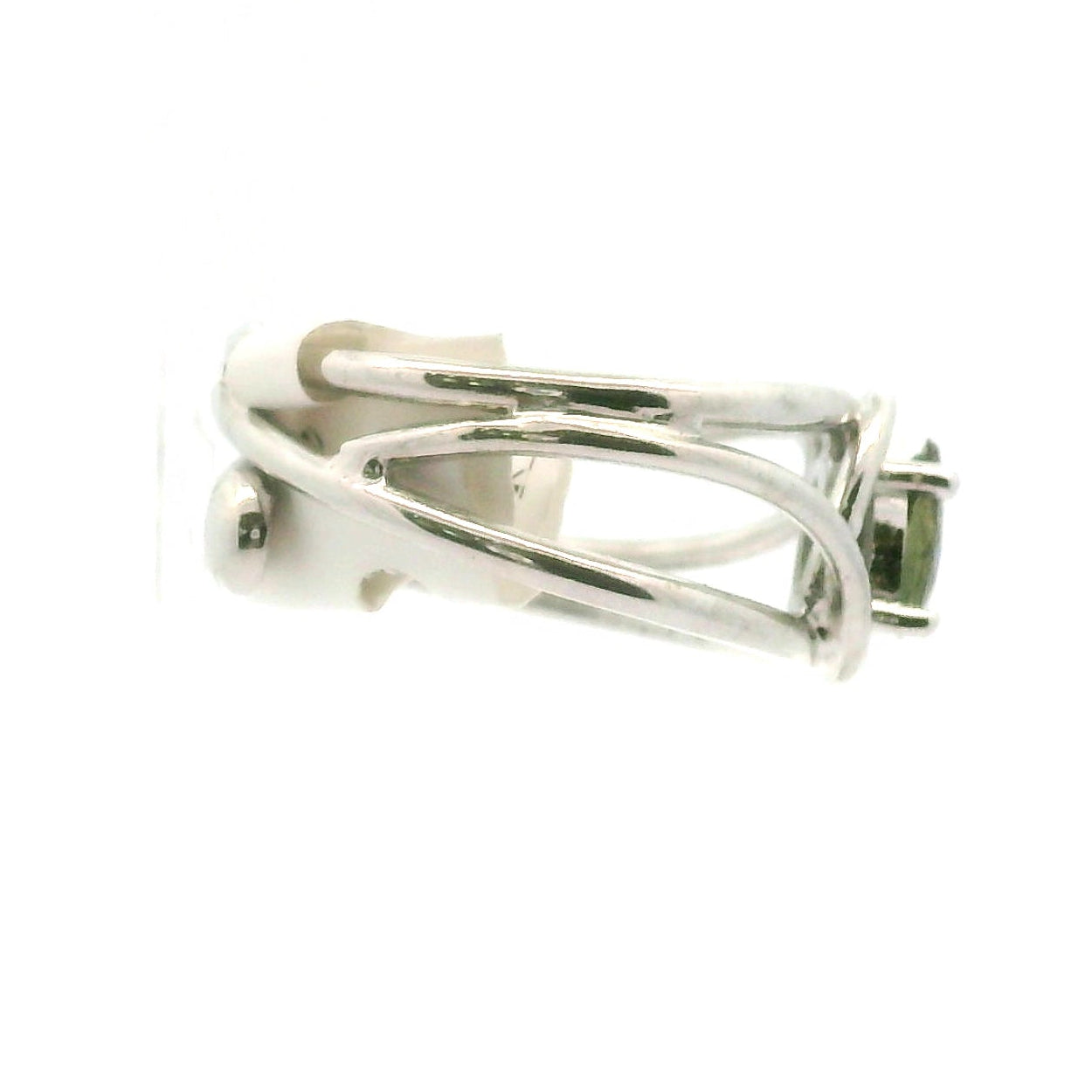 Kornerupine Midi Cuff Ring .925 Silver for Harmony, New Ideas & Relationships and Manifestation